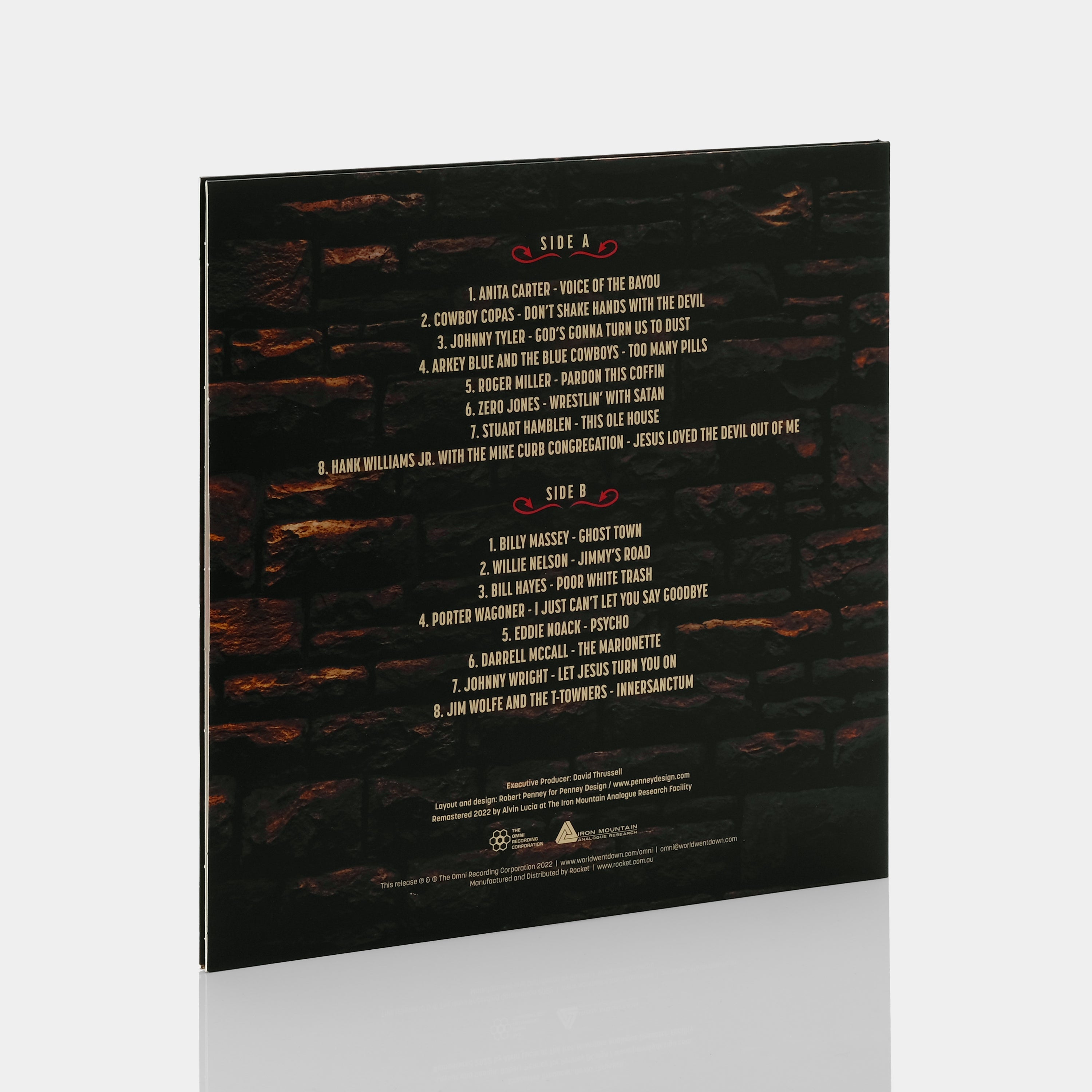The Hillbillies In Hell Omnibus: An Encyclopaedic Compendium Of Hades' Greatest Hayseed Hits (1954-1974) LP Red Vinyl Record