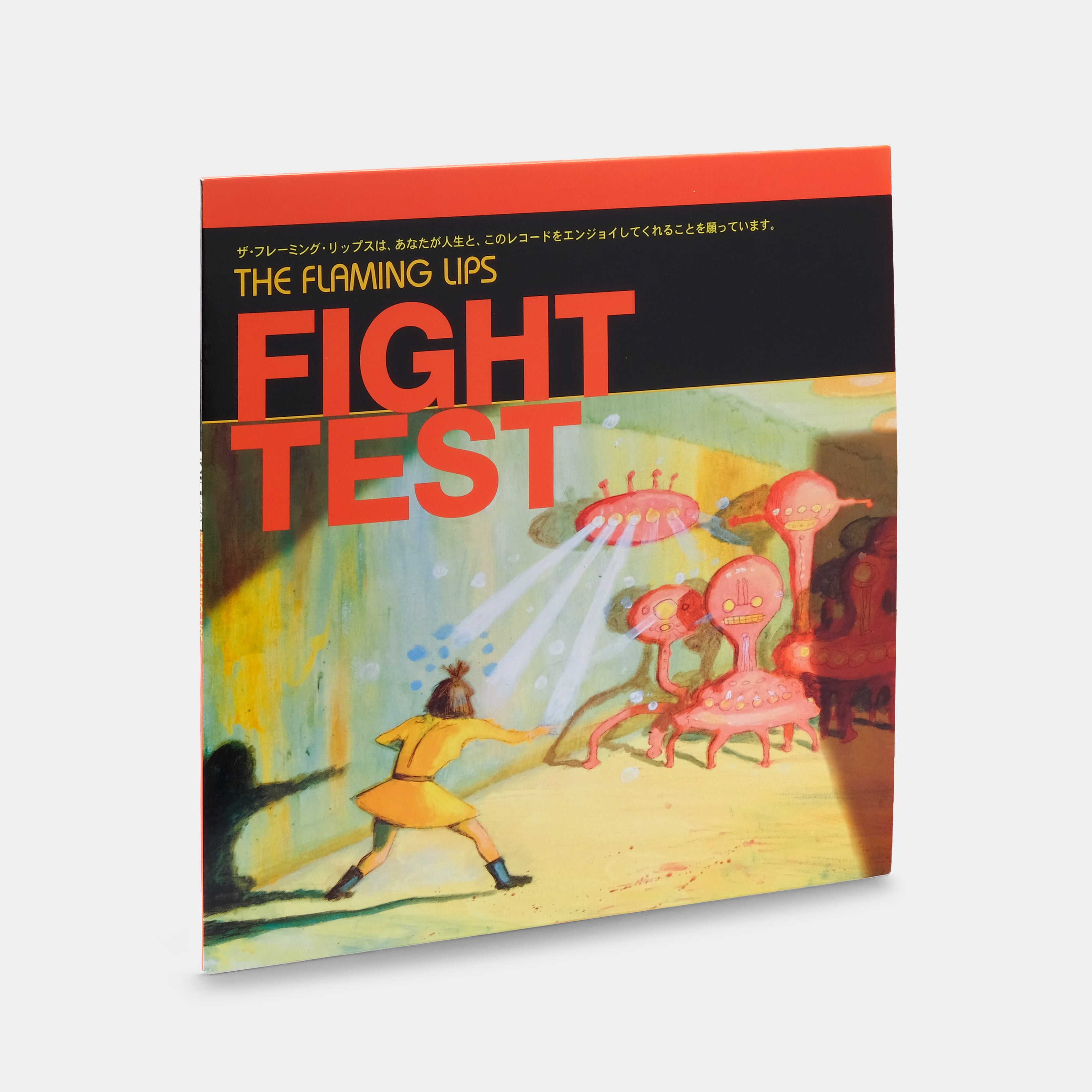 The Flaming Lips - Fight Test EP Ruby Red Vinyl Record