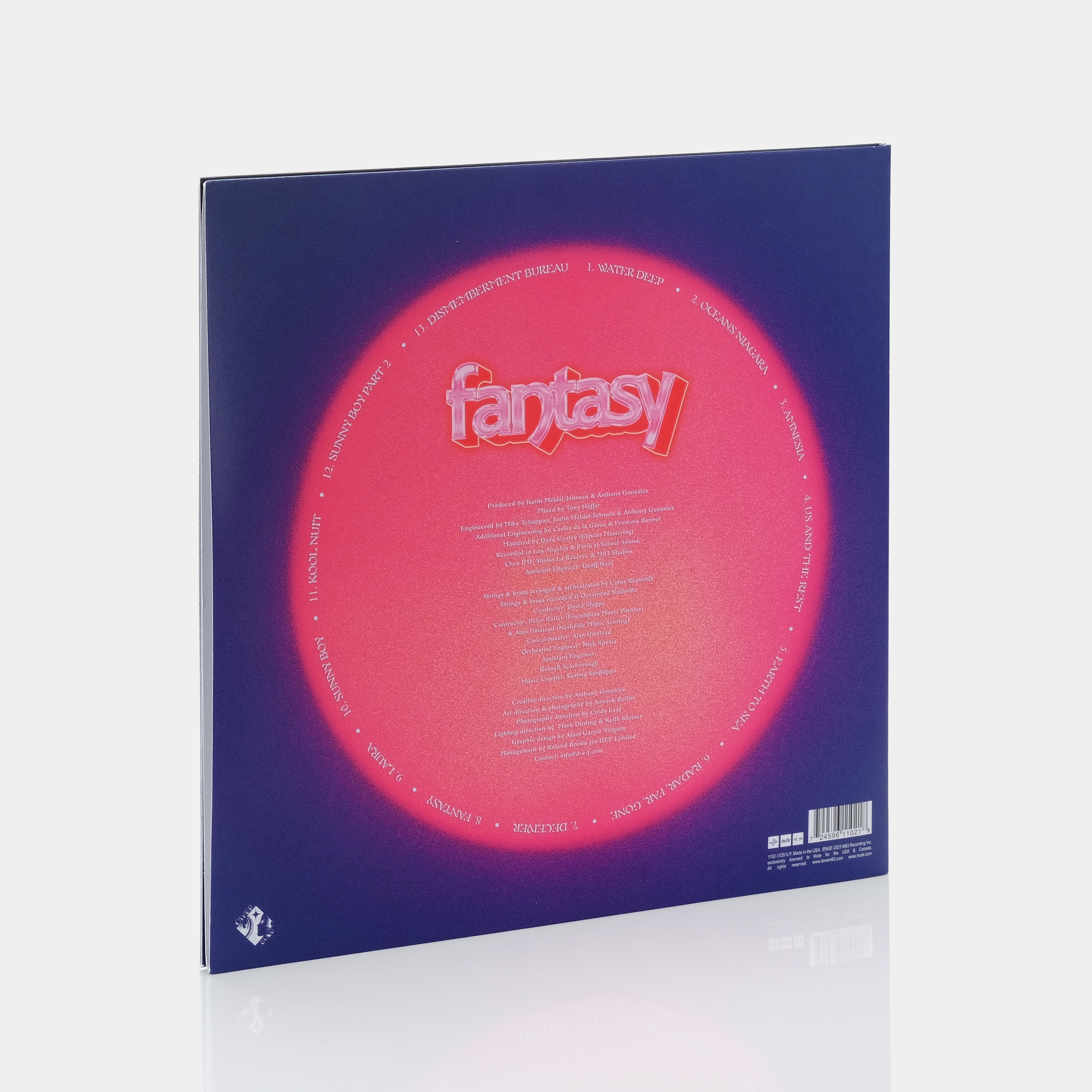 M83 - Fantasy 2xLP Blue Marble Vinyl Record