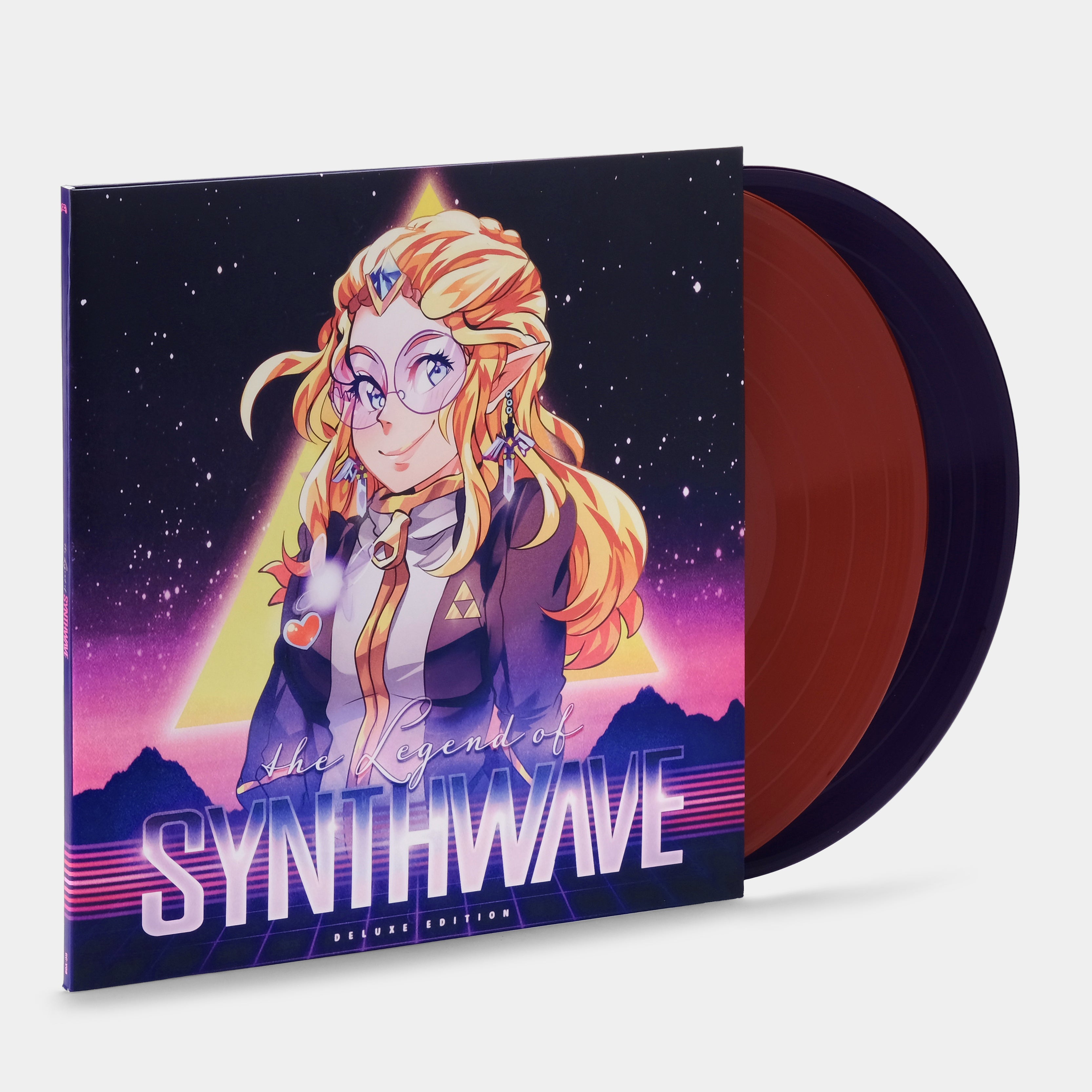 Helynt - The Legend Of Synthwave 2xLP Red & Purple Vinyl Record