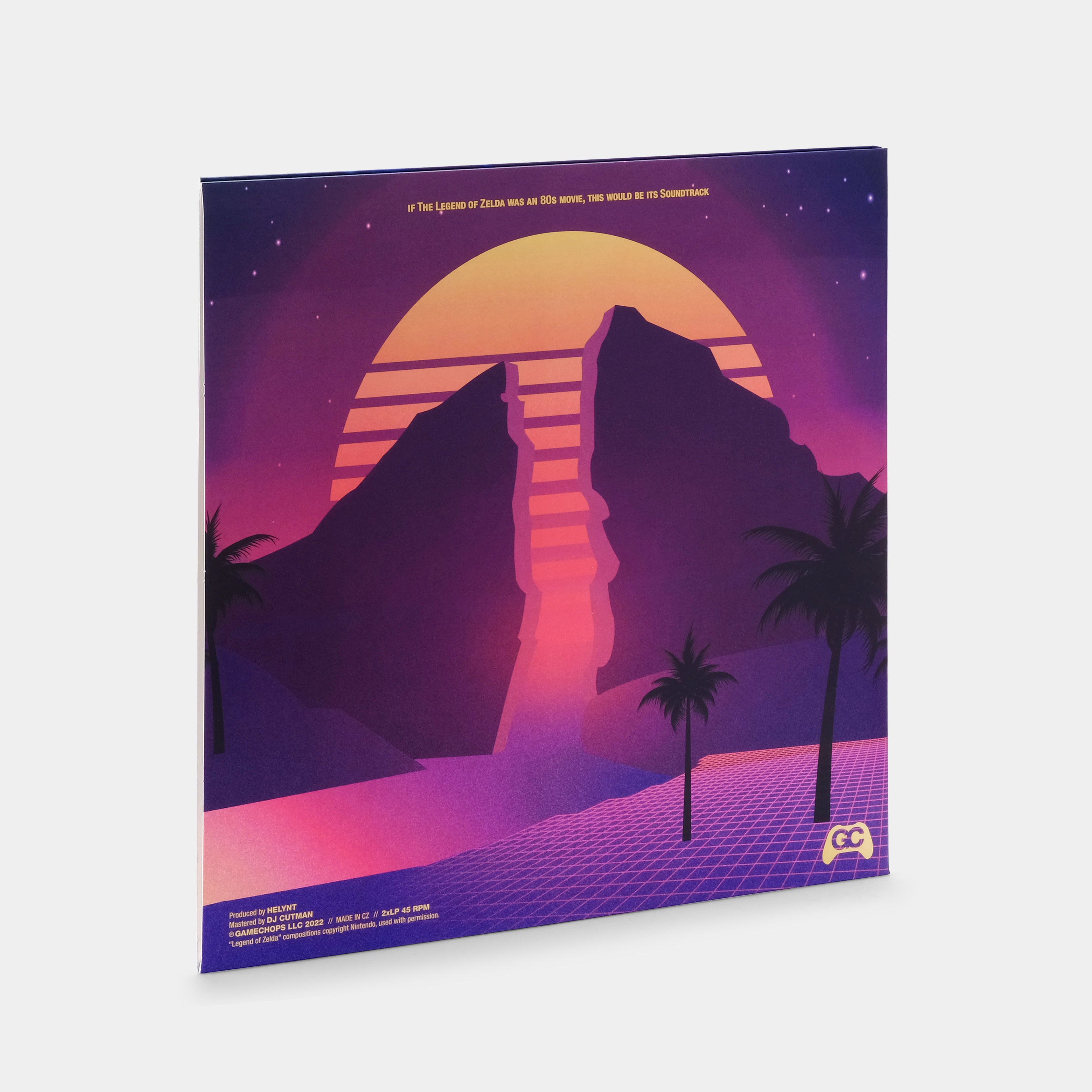 Helynt - The Legend Of Synthwave 2xLP Red & Purple Vinyl Record