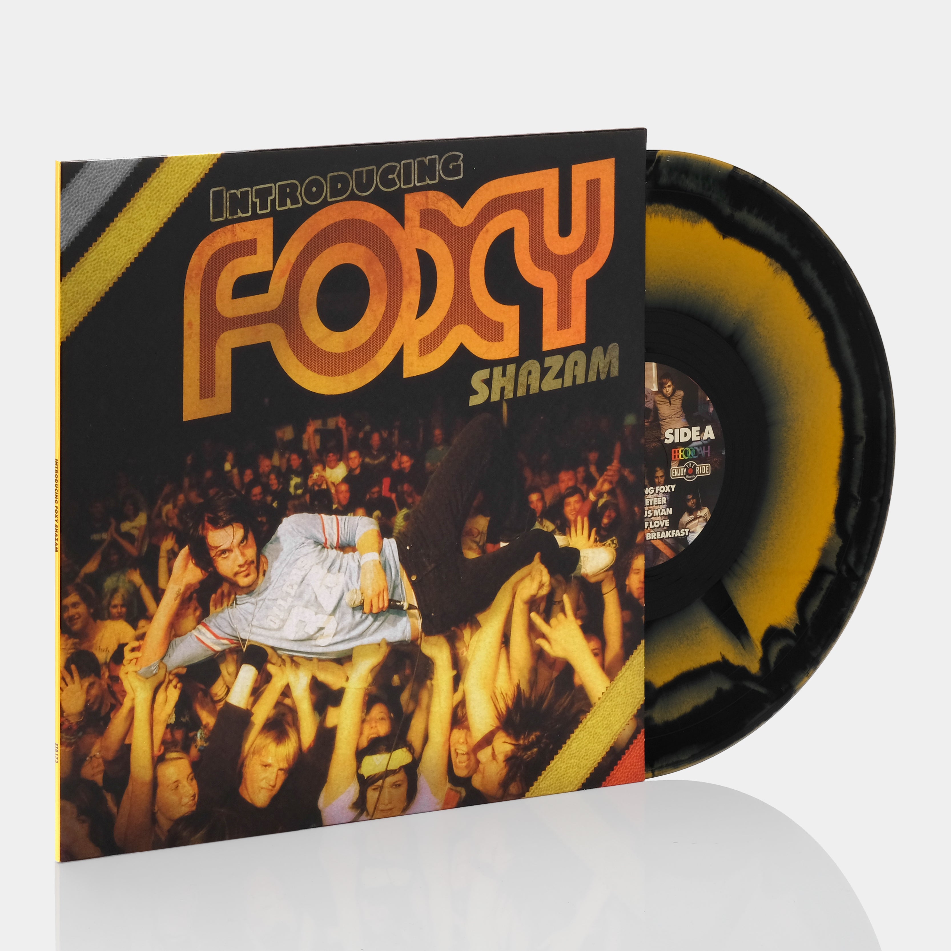 Foxy Shazam - Introducing LP Black & Orange Swirl Vinyl Record