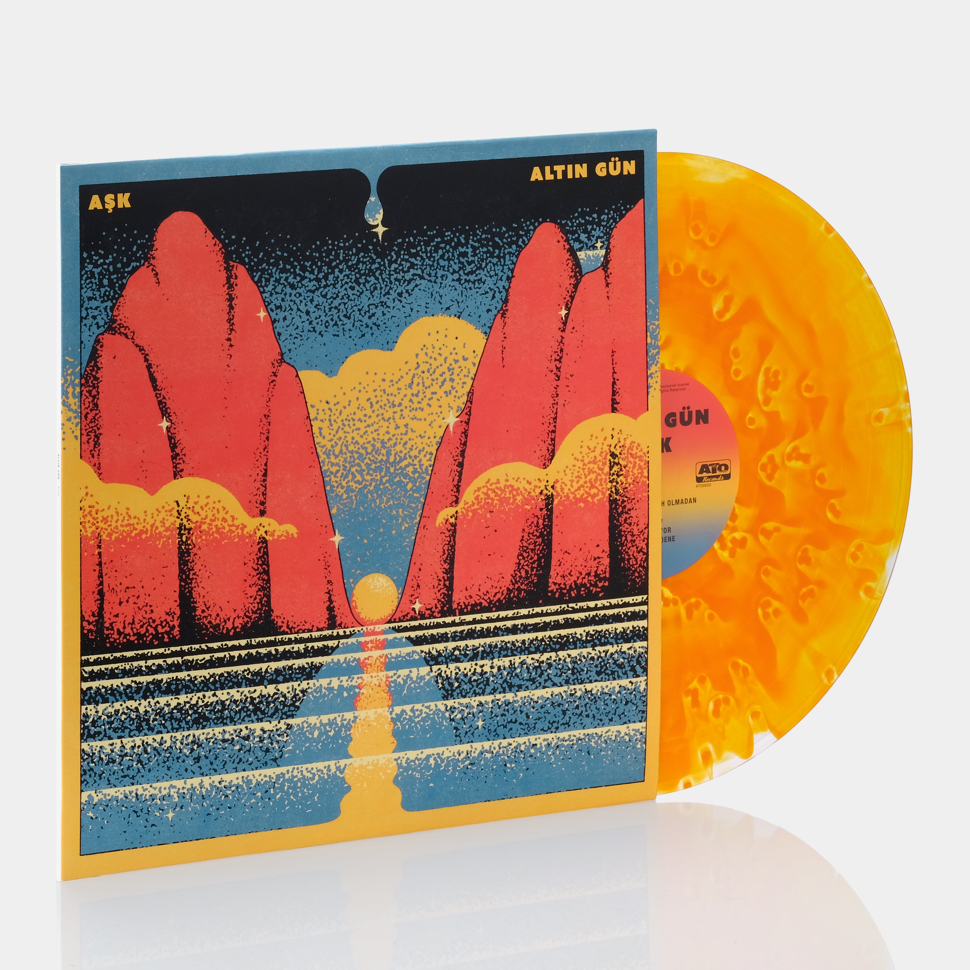 Altin Gün - Aşk LP Ghostly Orange Vinyl Record