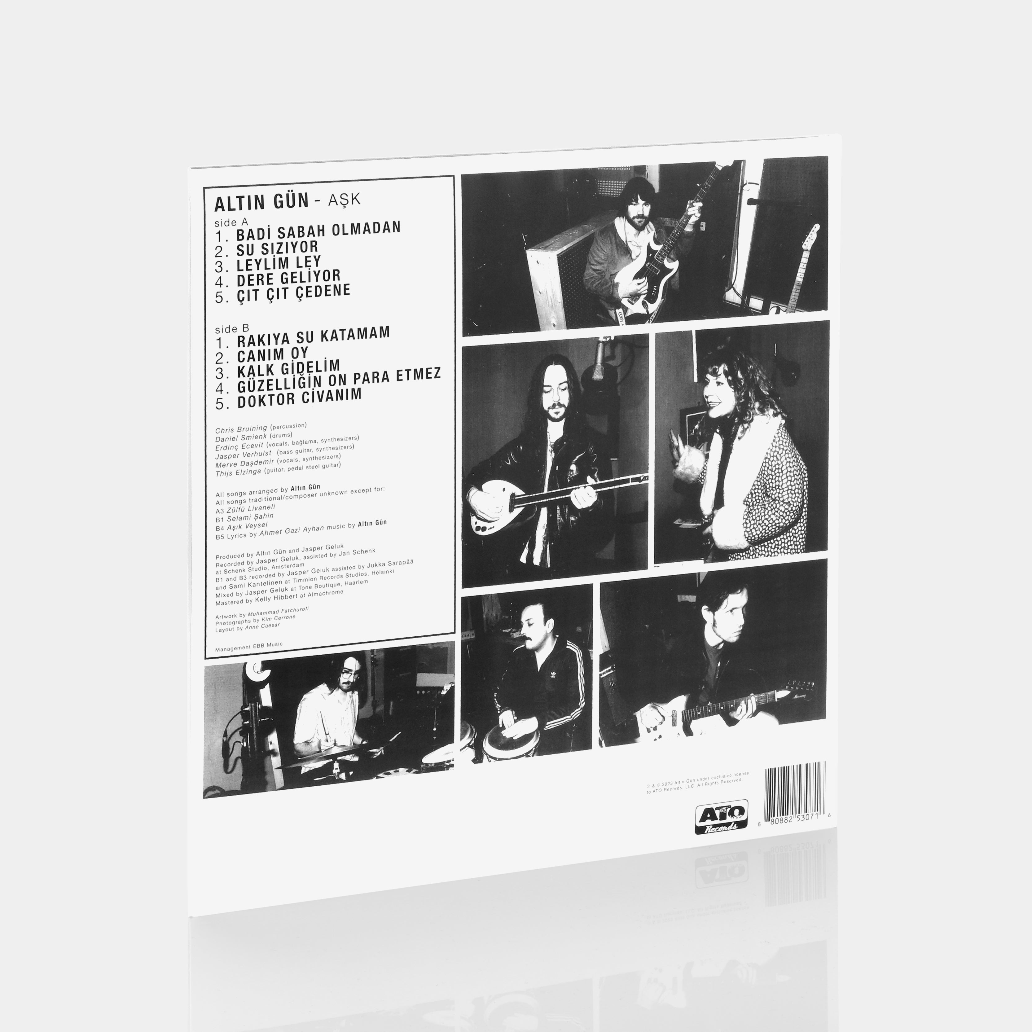 Altin Gün - Aşk LP Ghostly Orange Vinyl Record