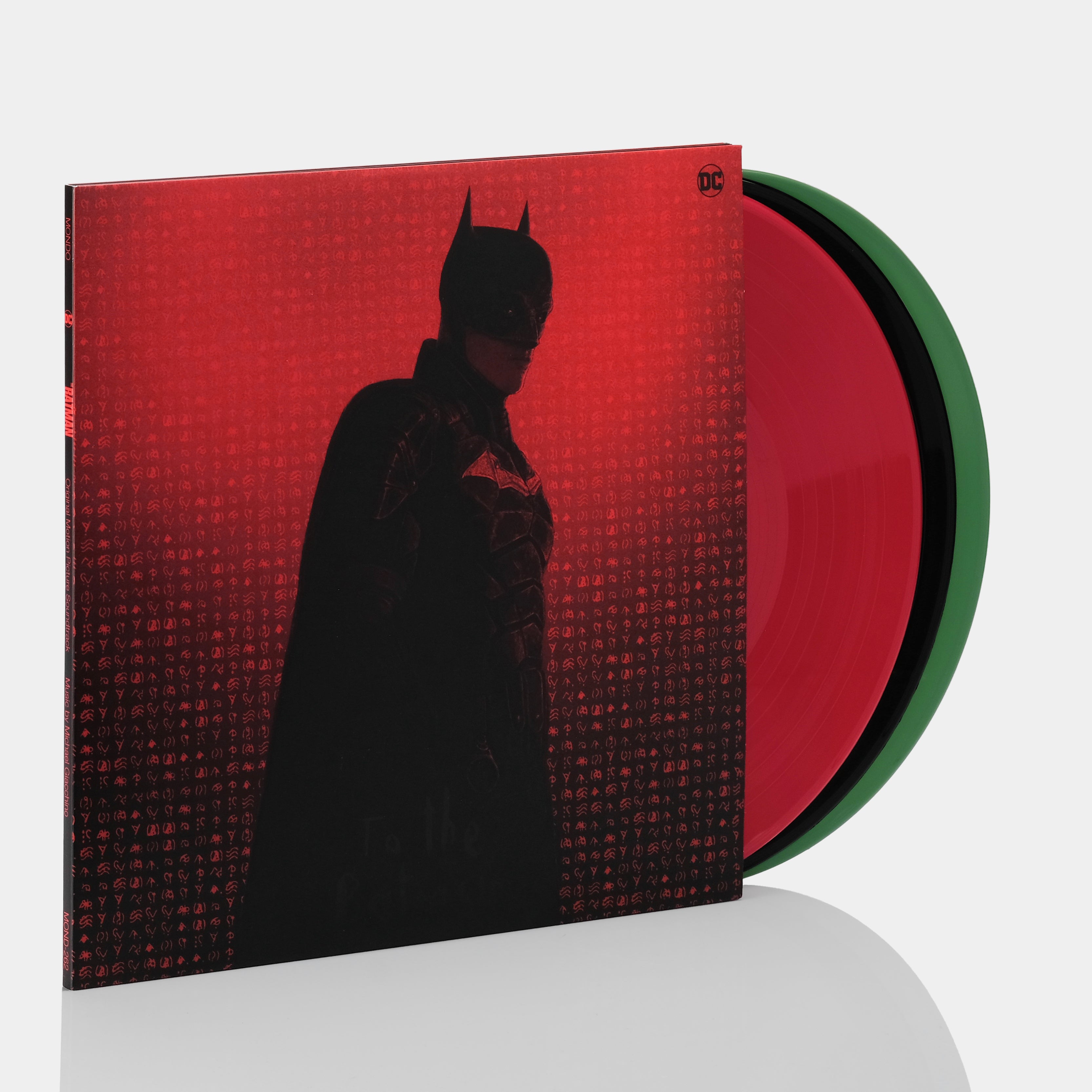 The Batman (Original Motion Picture Soundtrack) 3xLP Red, Black and Green Vinyl Record