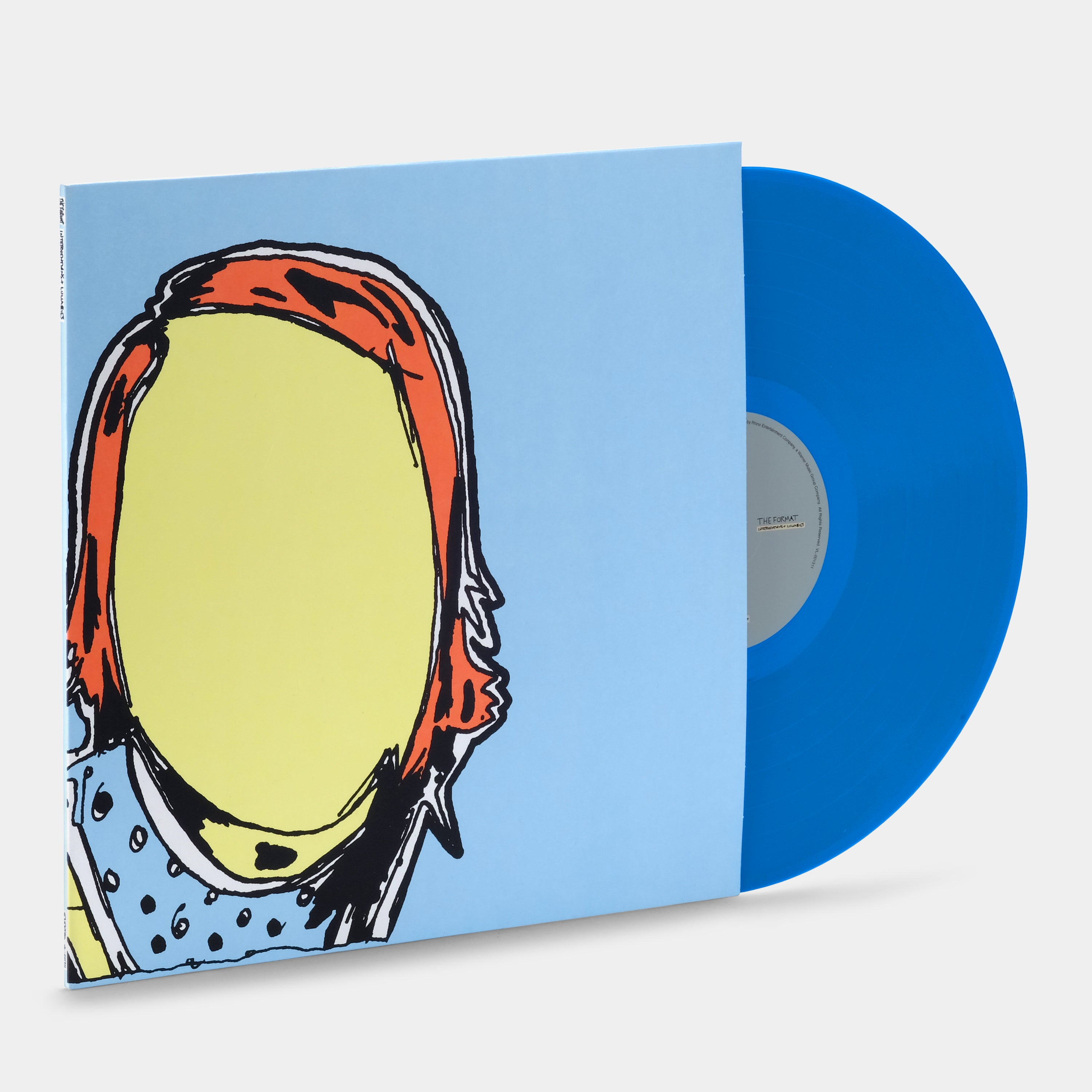 The Format - Interventions + Lullabies LP Cyan Blue Vinyl Record