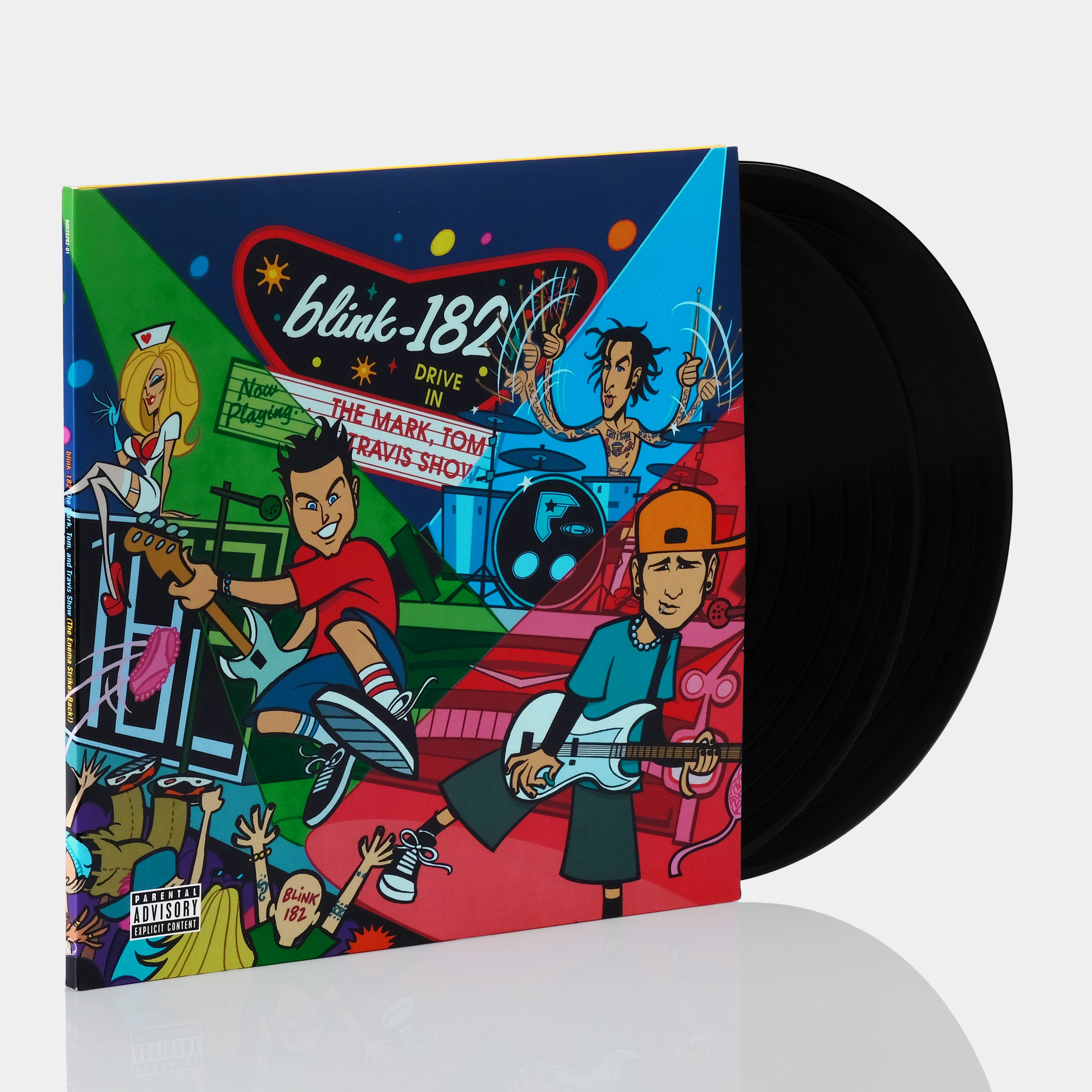 Blink-182 - The Mark, Tom, and Travis Show (The Enema Strikes Back!) 2xLP Vinyl Record