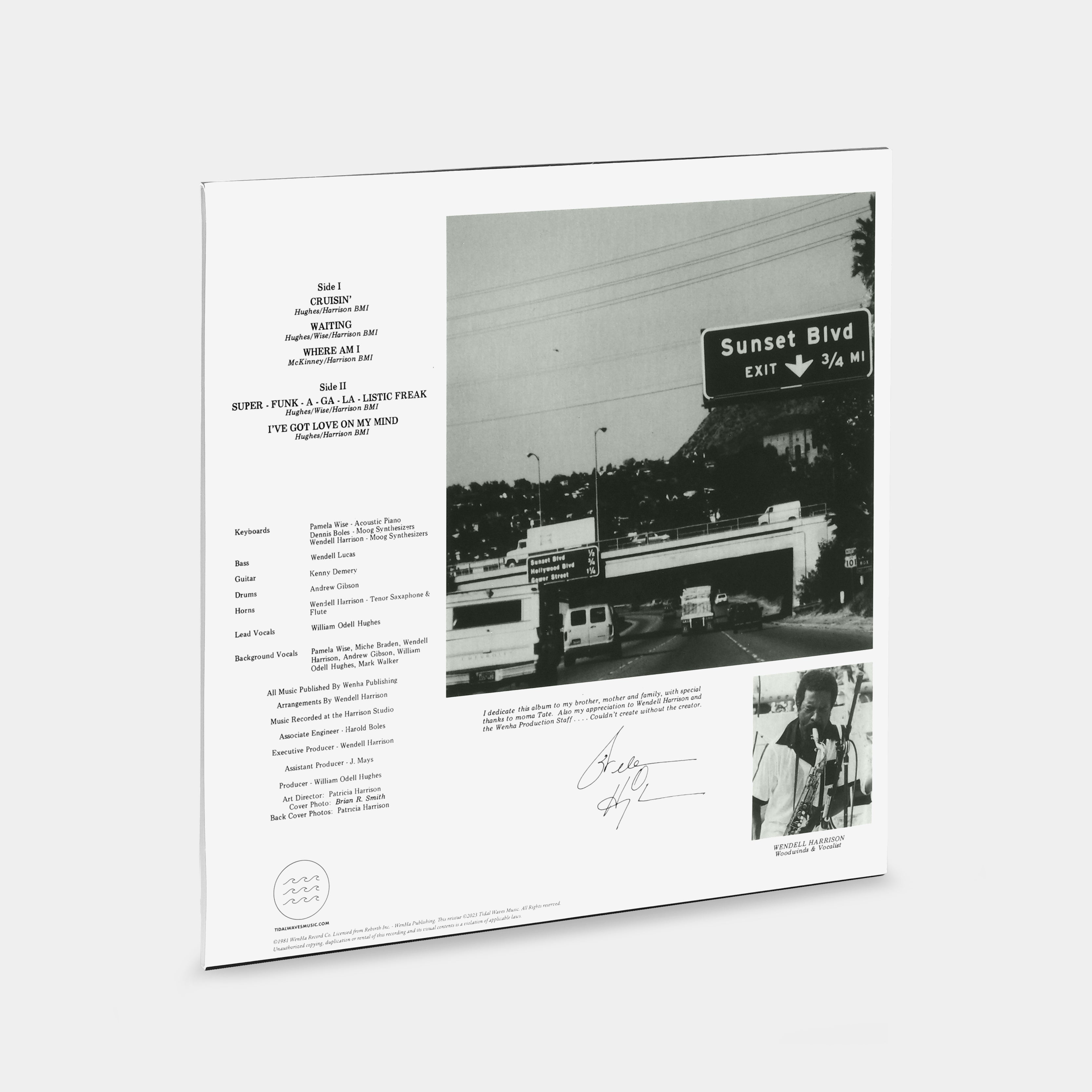 William Odell Hughes - Cruisin' LP White Vinyl Record