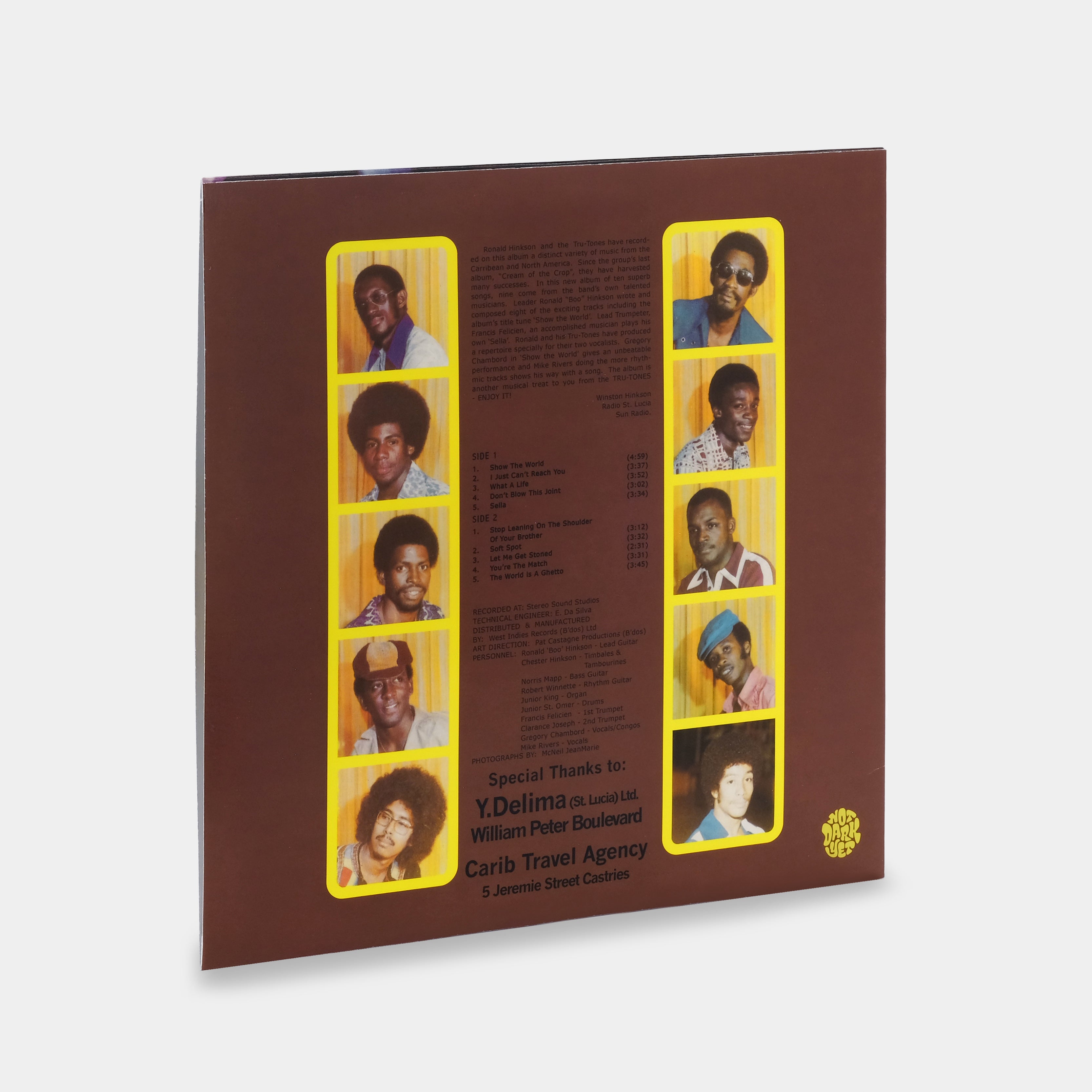 Boo & The Tru Tones - Show The World LP Black and Yellow Splatter Vinyl Record
