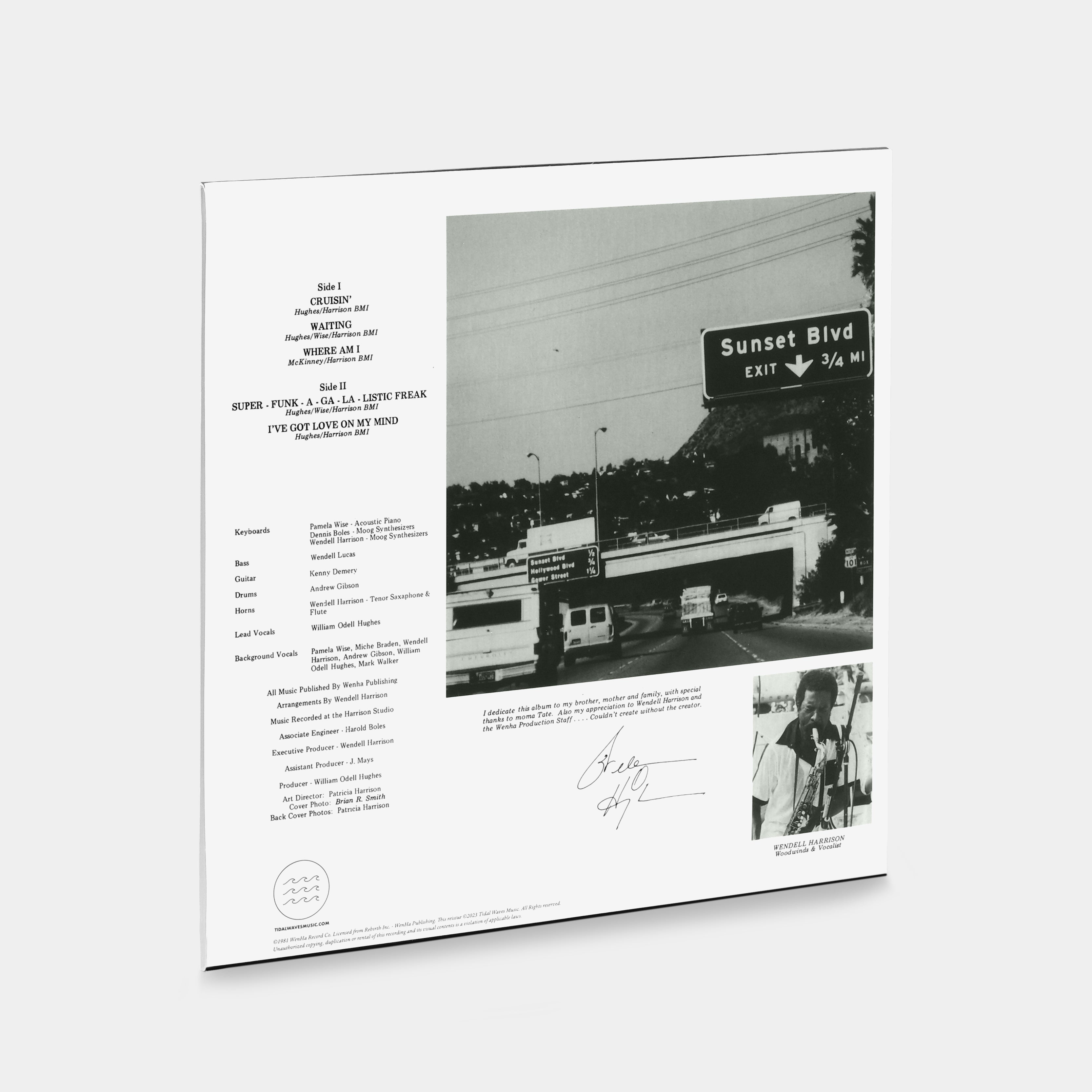 William Odell Hughes - Cruisin' LP Vinyl Record