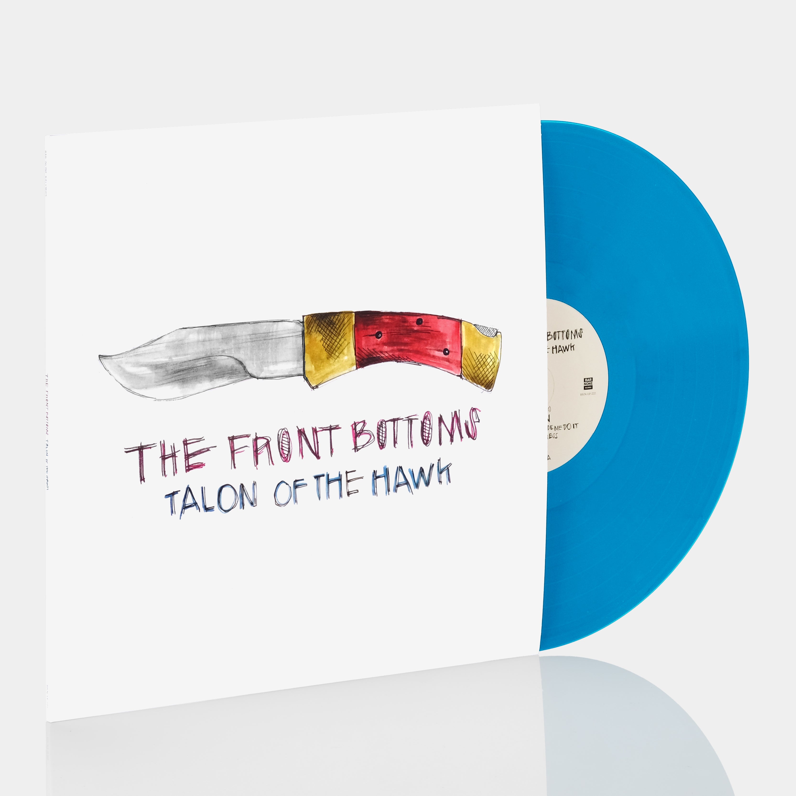 The Front Bottoms - Talon Of The Hawk LP Turquoise Blue Vinyl Record