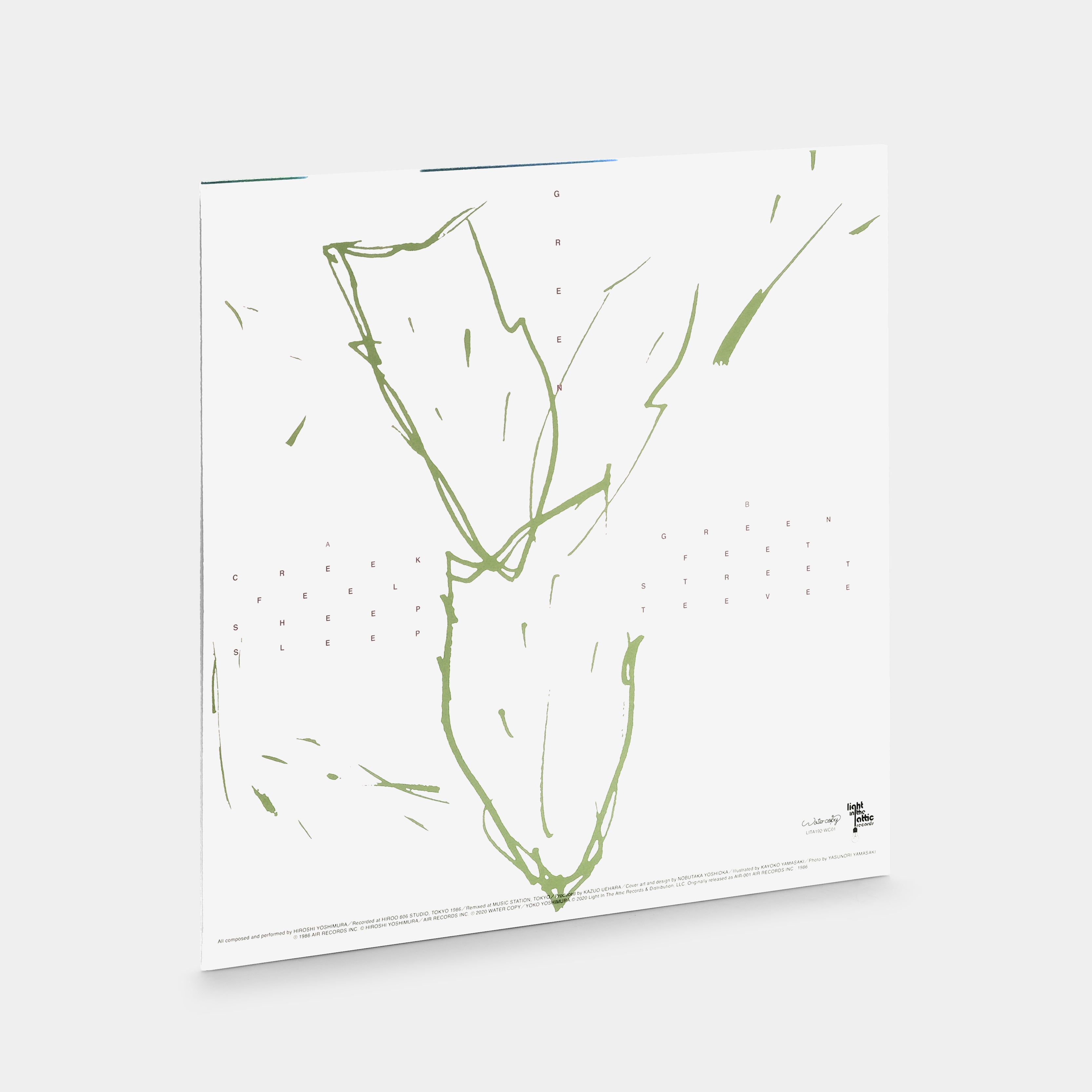 Hiroshi Yoshimura - Green LP Transparent Green Vinyl Record