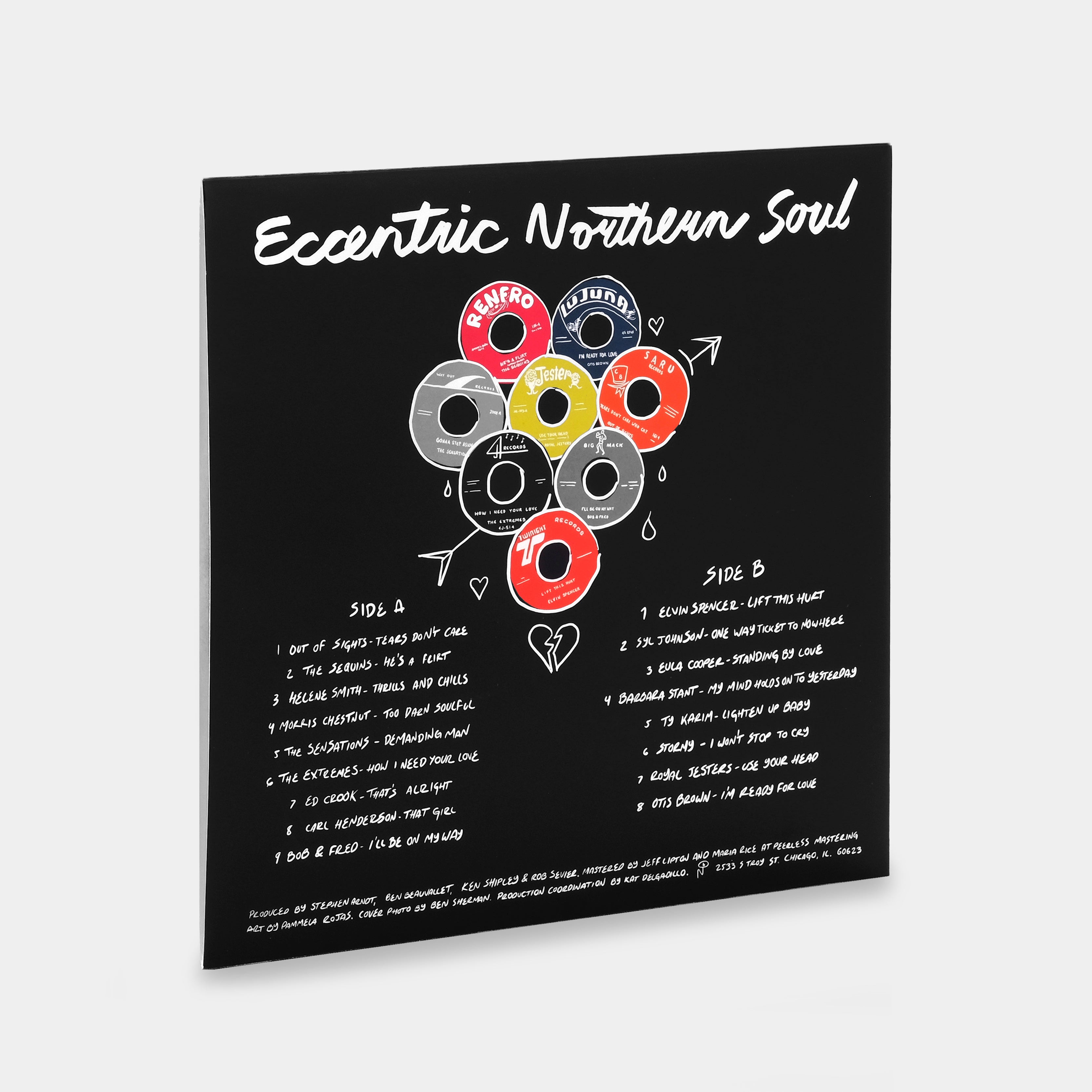 Eccentric Northern Soul LP Indigo Swirl Vinyl Record