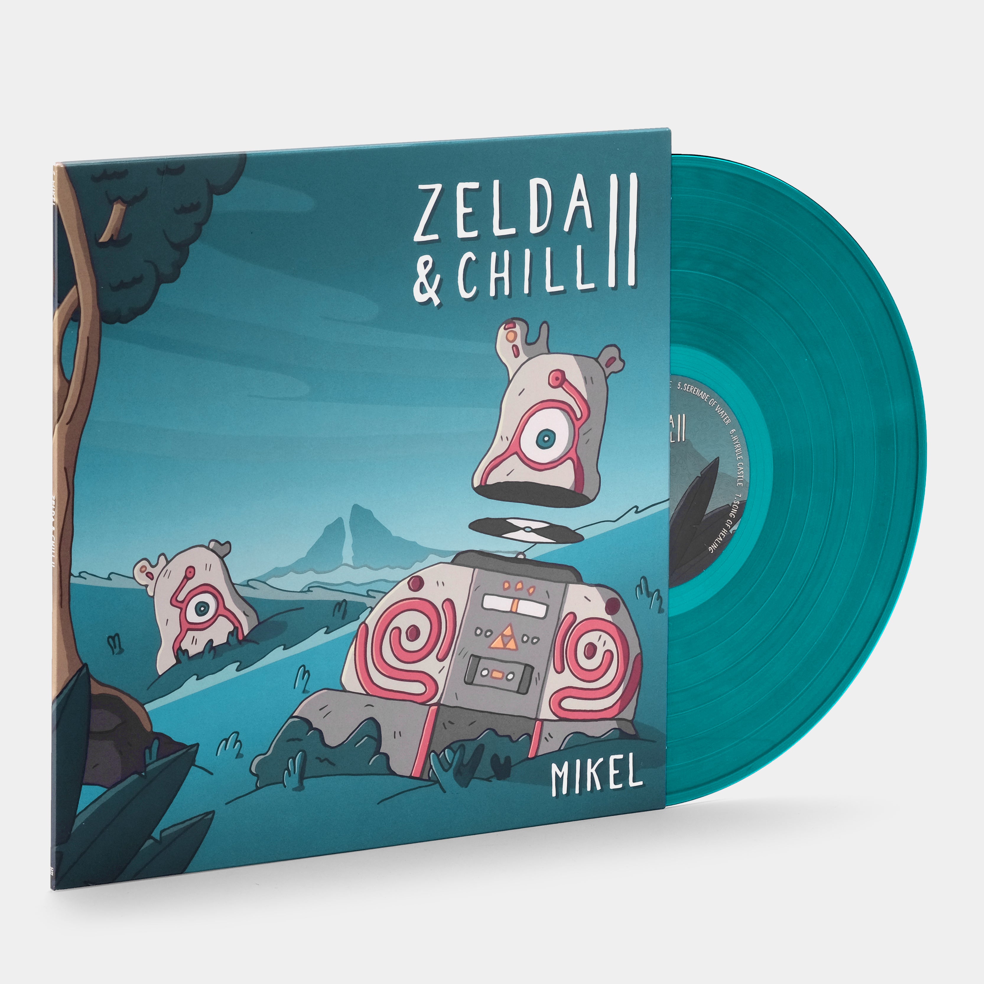 Mikel - Zelda & Chill II LP Aquamarine Translucent Vinyl Record