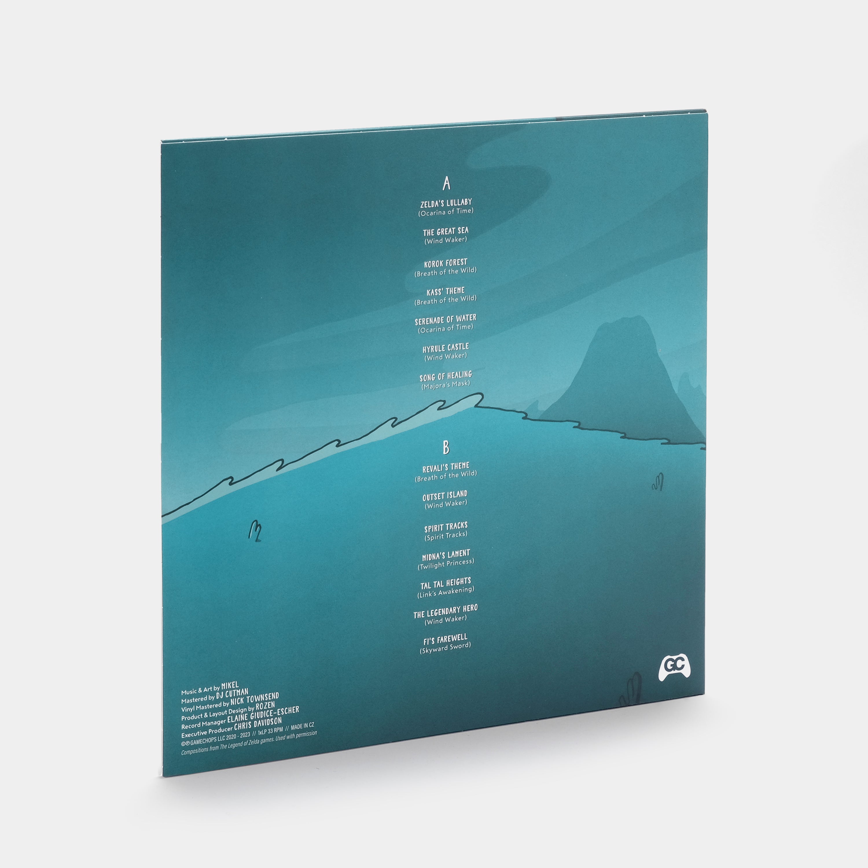 Mikel - Zelda & Chill II LP Aquamarine Translucent Vinyl Record
