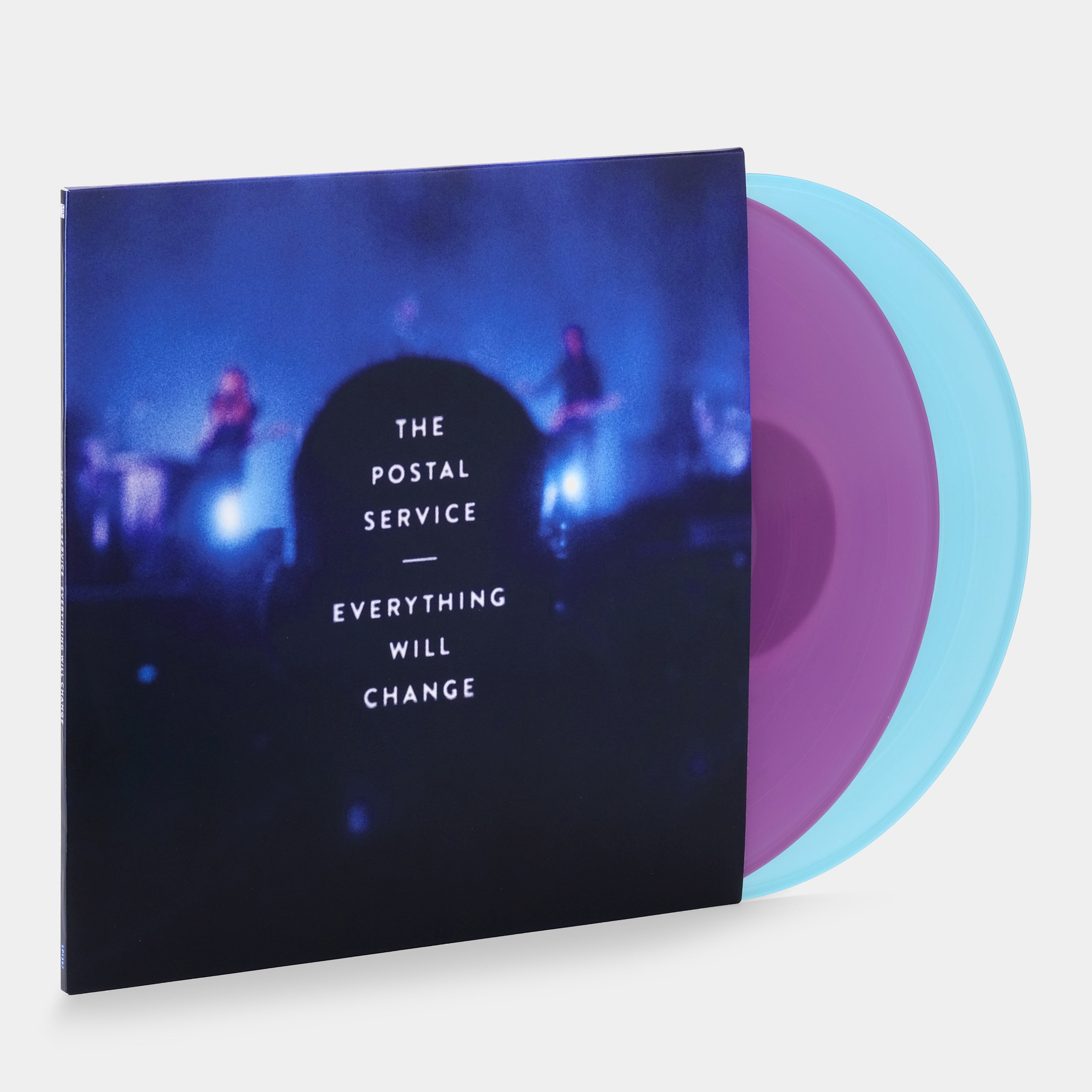 The Postal Service - Everything Will Change (Loser Edition) 2xLP Lavender and Blue Vinyl Record
