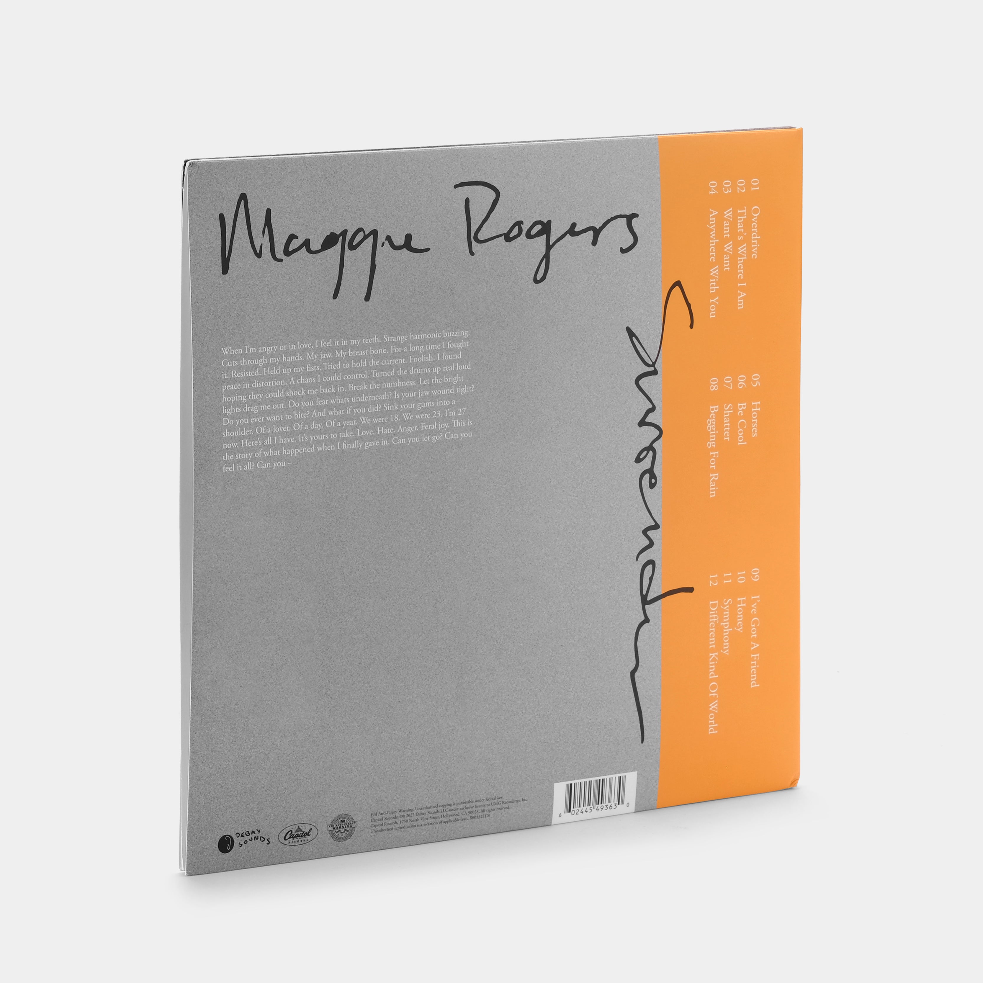 Maggie Rogers - Surrender LP Tangerine Dream Vinyl Record