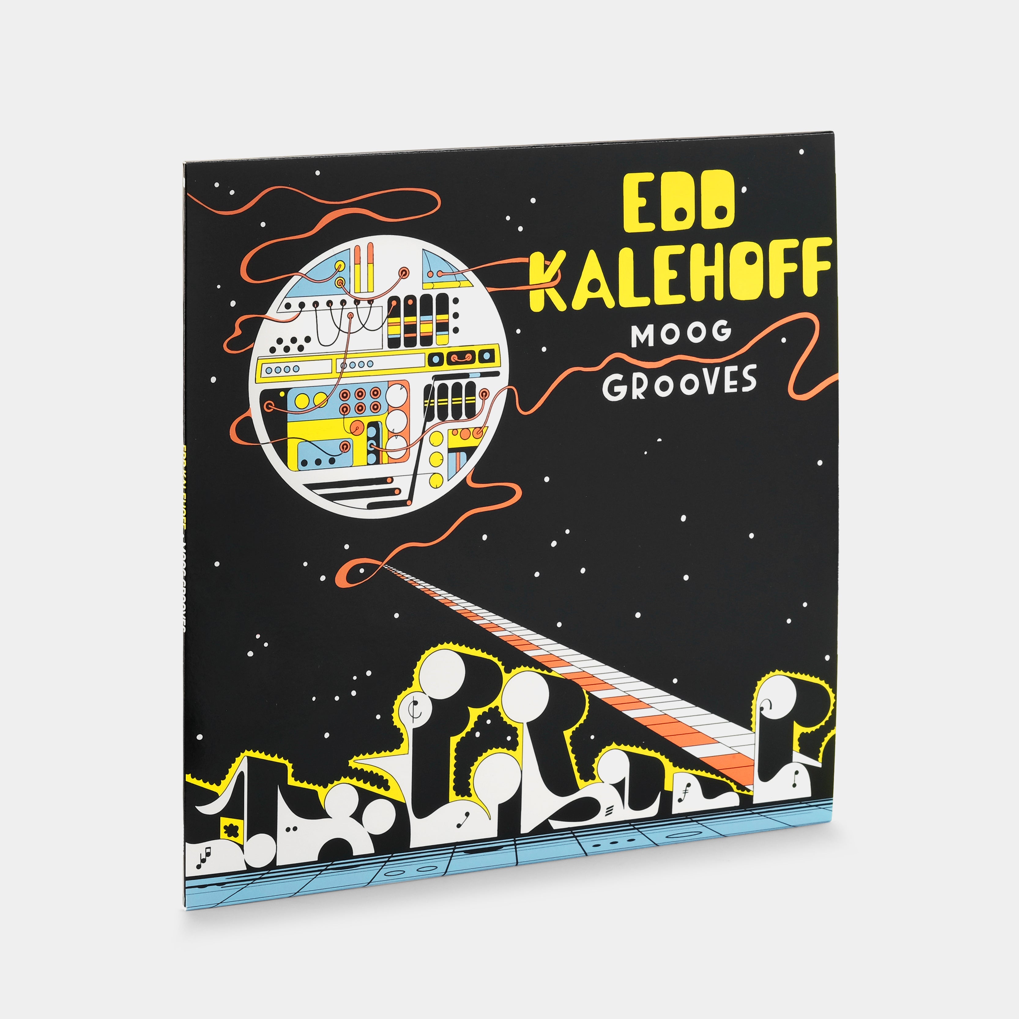 Edd Kalehoff - Moog Grooves LP Yellow Vinyl Record