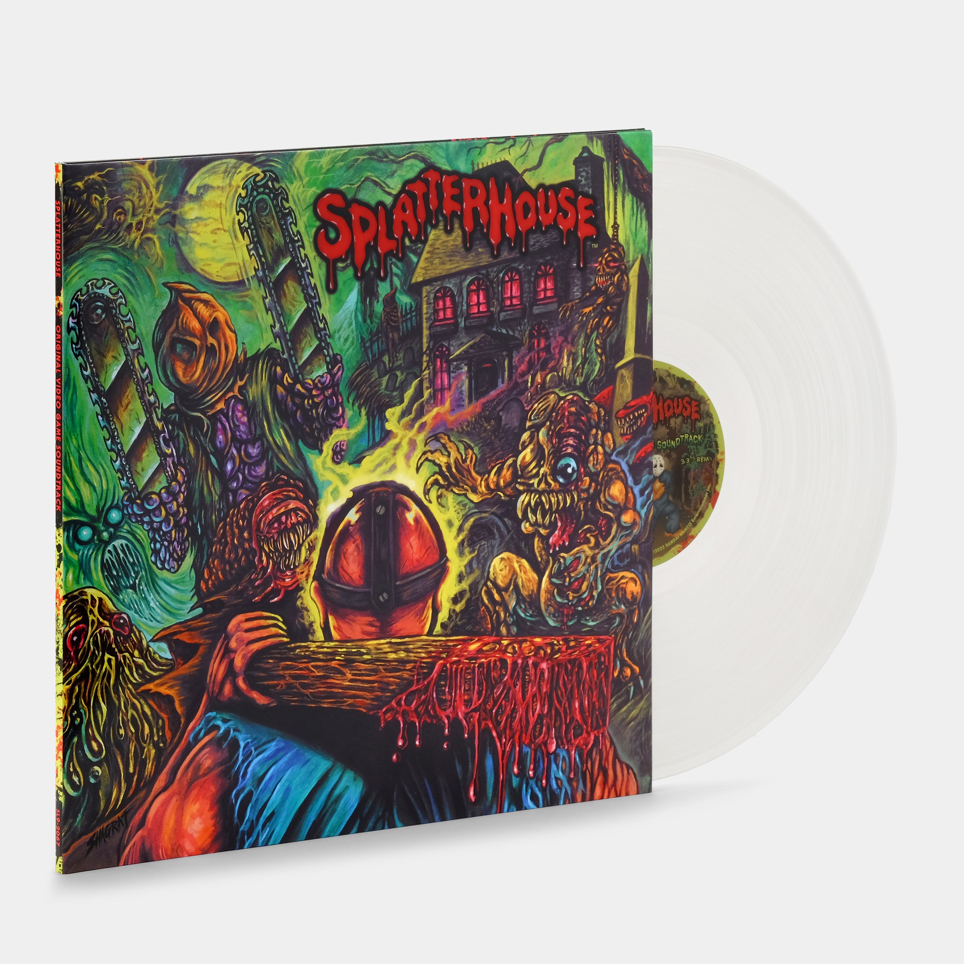 Splatterhouse (Original Video Game Soundtrack) LP Cloudy Clear Vinyl Record