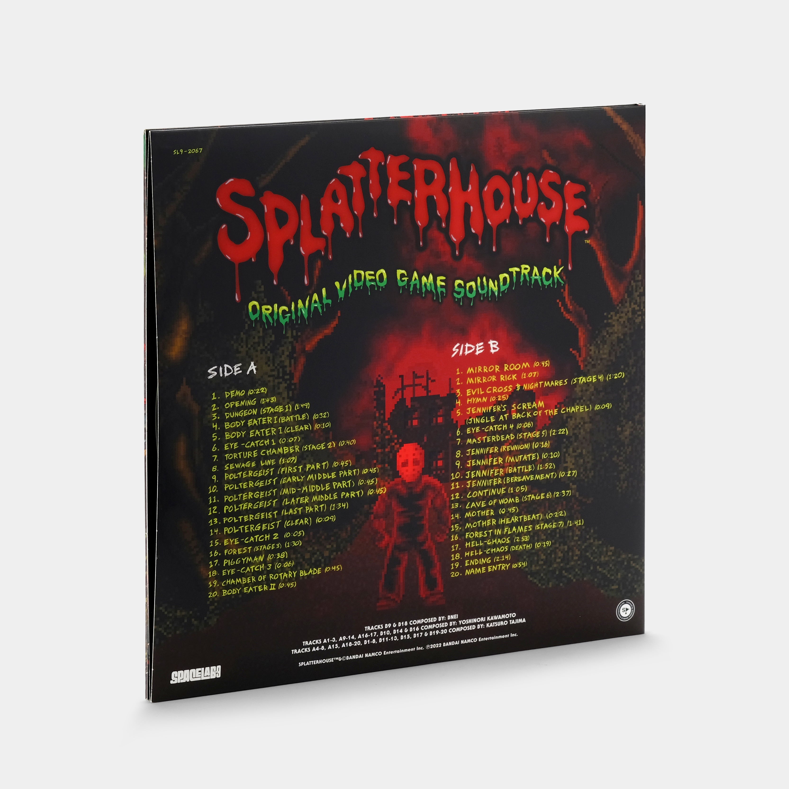 Splatterhouse (Original Video Game Soundtrack) LP Cloudy Clear Vinyl Record