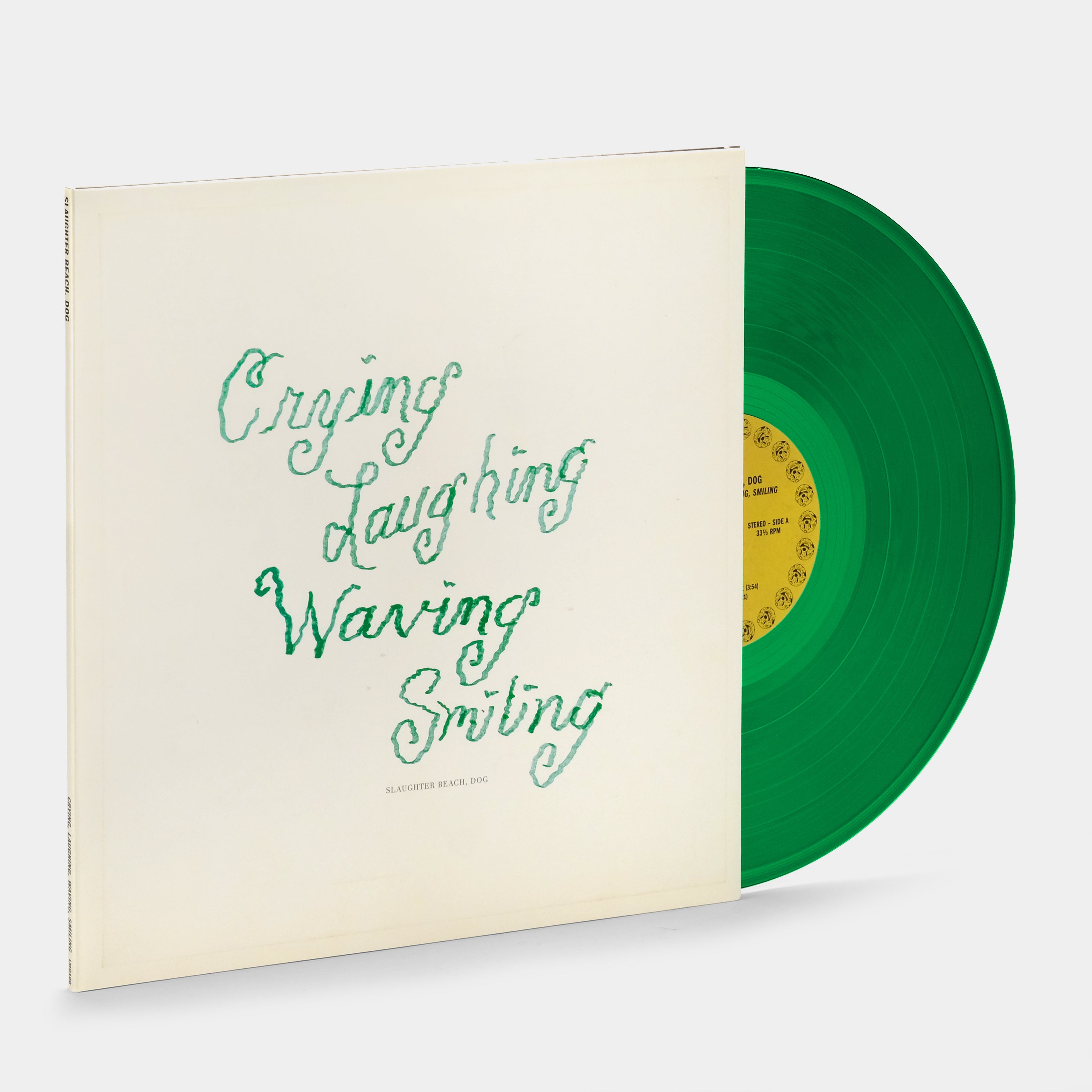 Slaughter Beach, Dog - Crying, Laughing, Waving, Smiling LP Green Vinyl Record
