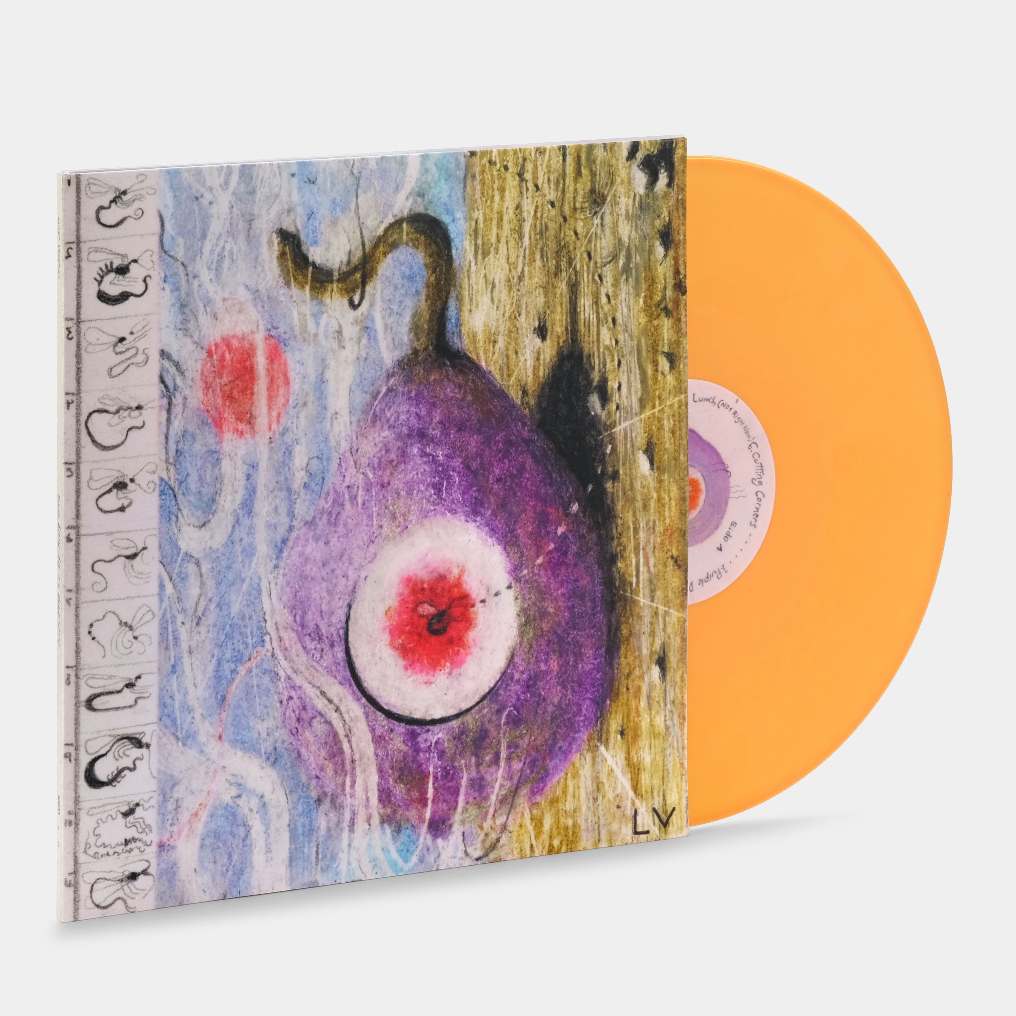 Lunar Vacation - Inside Every Fig Is A Dead Wasp (Indie Exclusive) LP Orange Cream Vinyl Record
