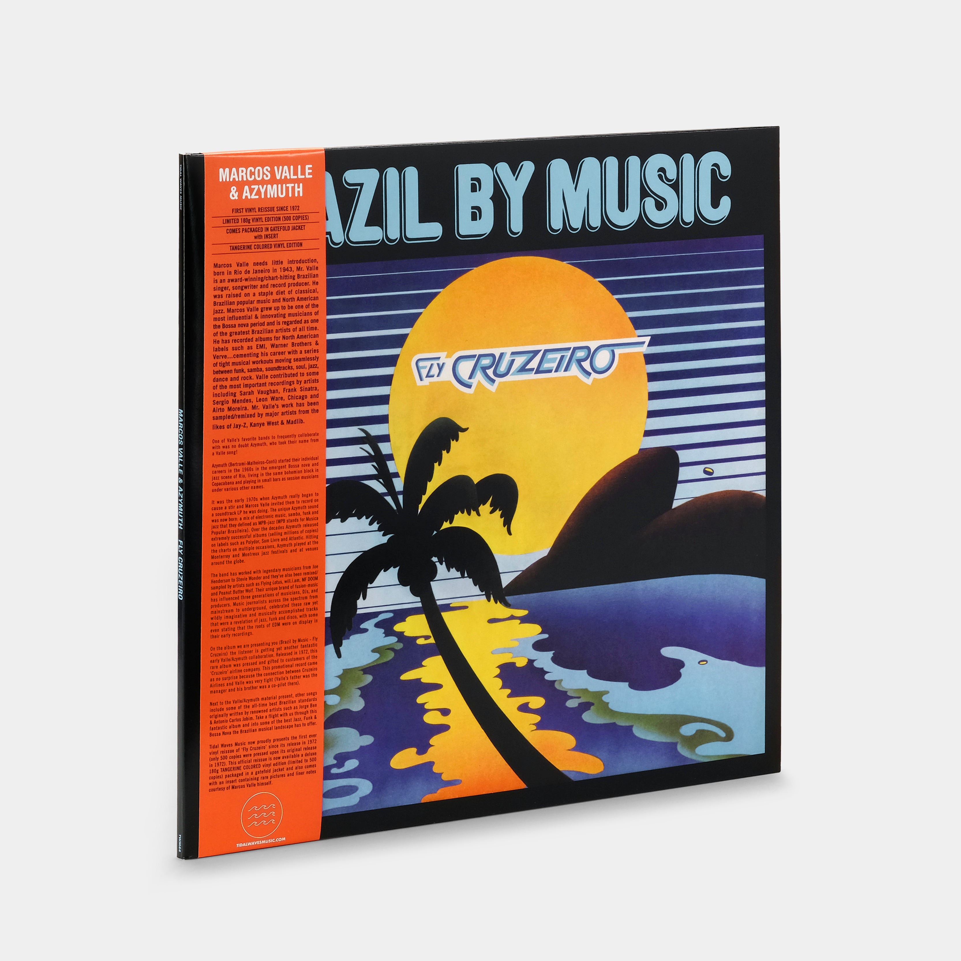 Marcos Valle & Azymuth - Fly Cruzeiro LP Tangerine Vinyl Record