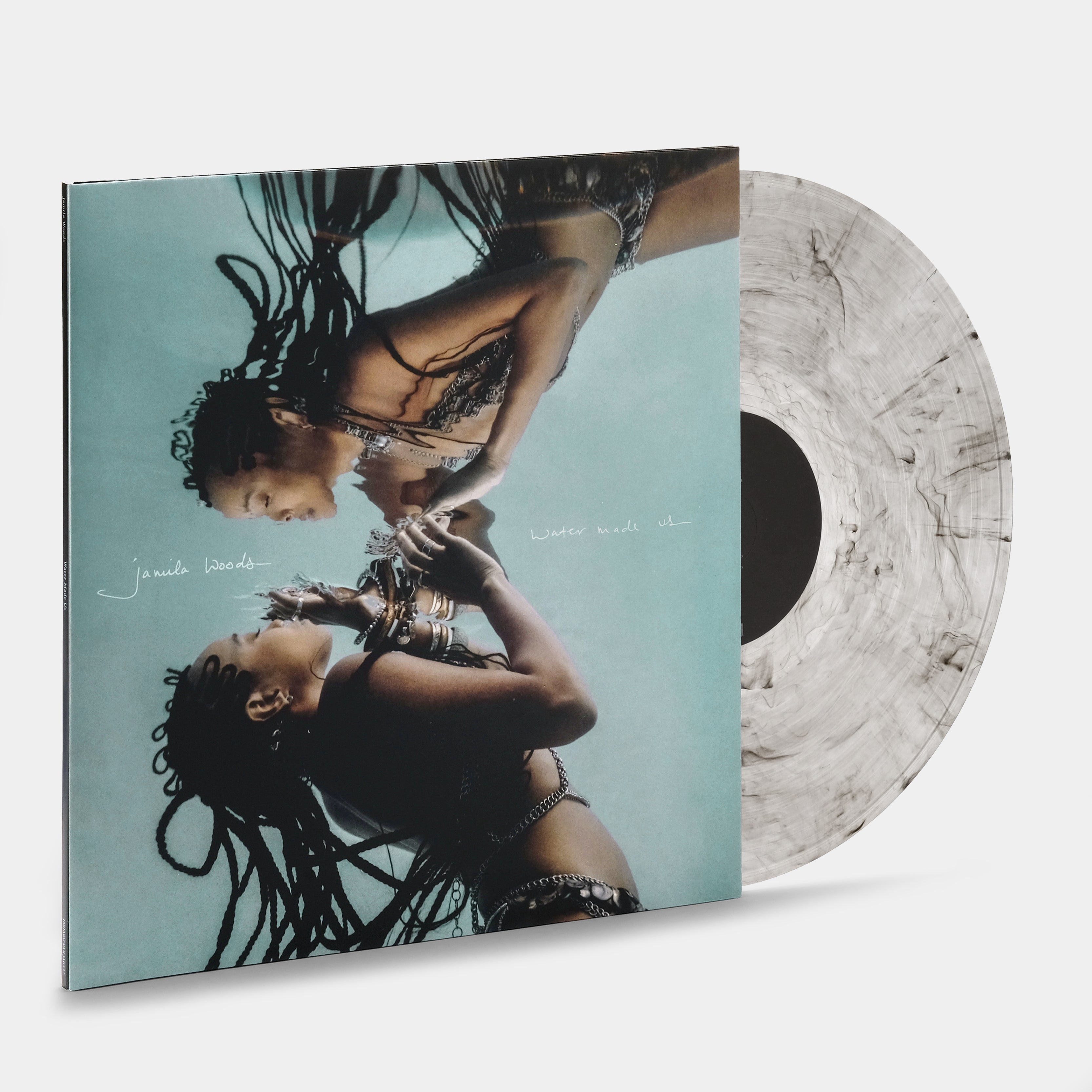 Jamila Woods - Water Made Us LP Arctic Swirl Vinyl Record