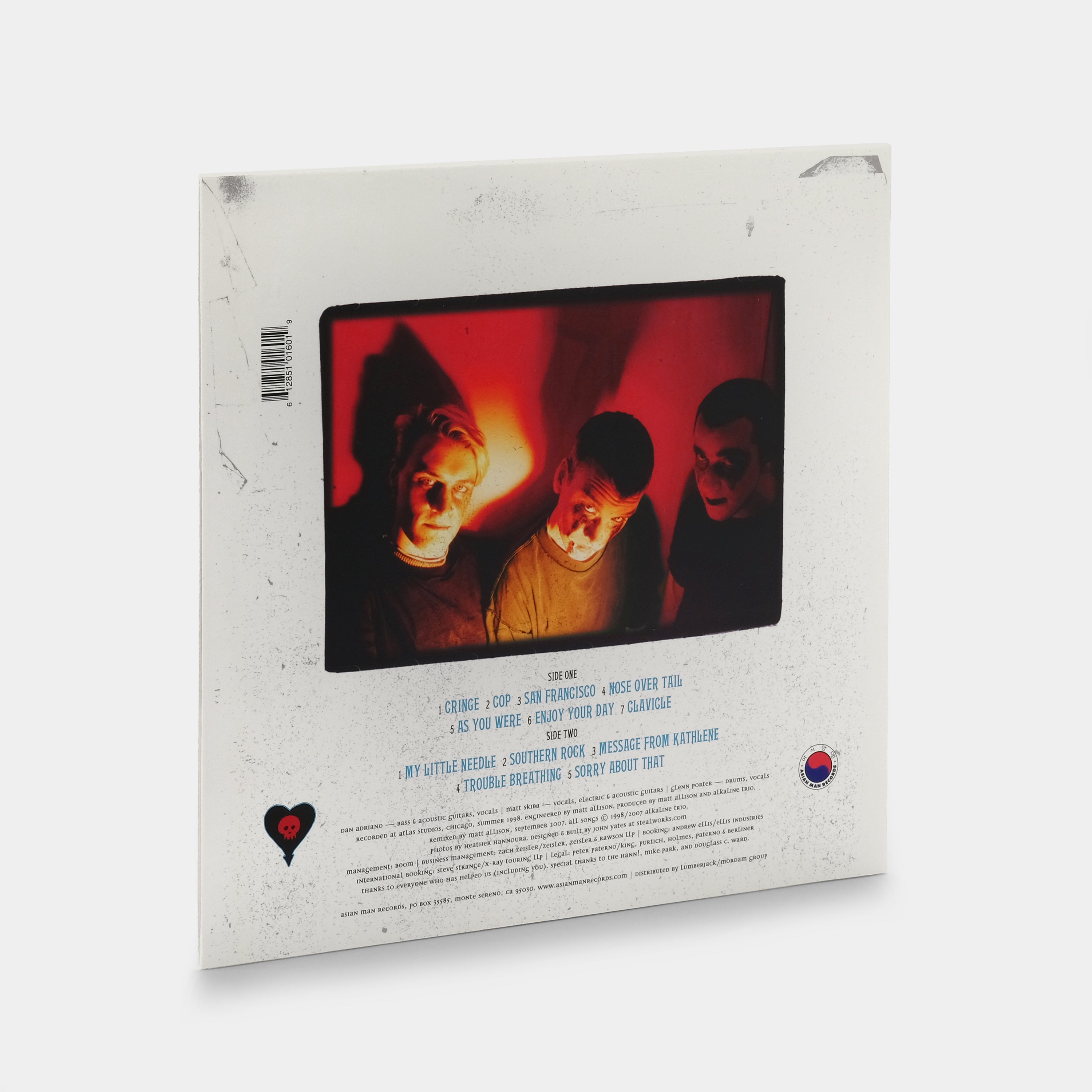 Alkaline Trio - Goddamnit LP Brown with Black Smoke Vinyl Record