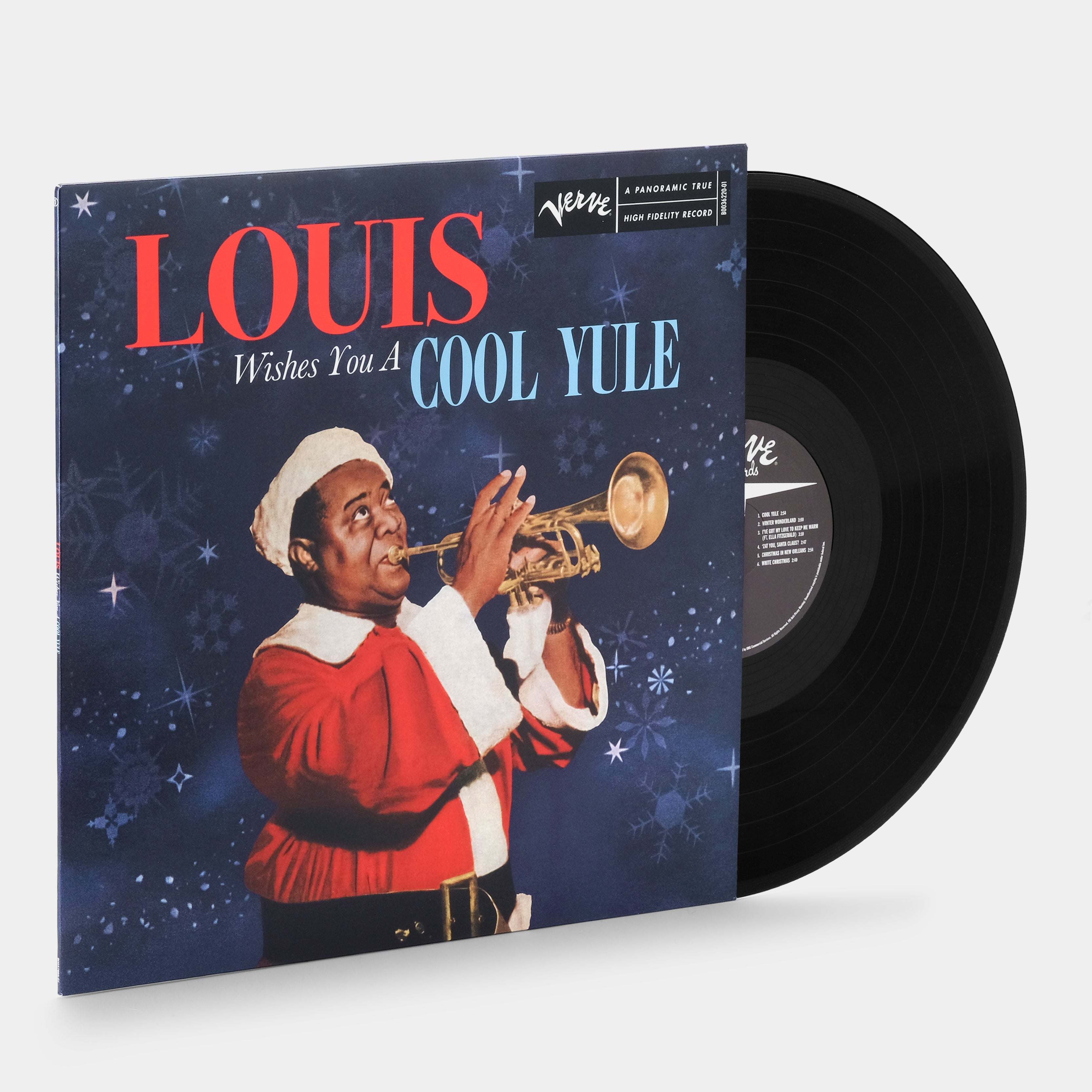 Louis Armstrong - Louis Wishes You A Cool Yule LP Vinyl Record