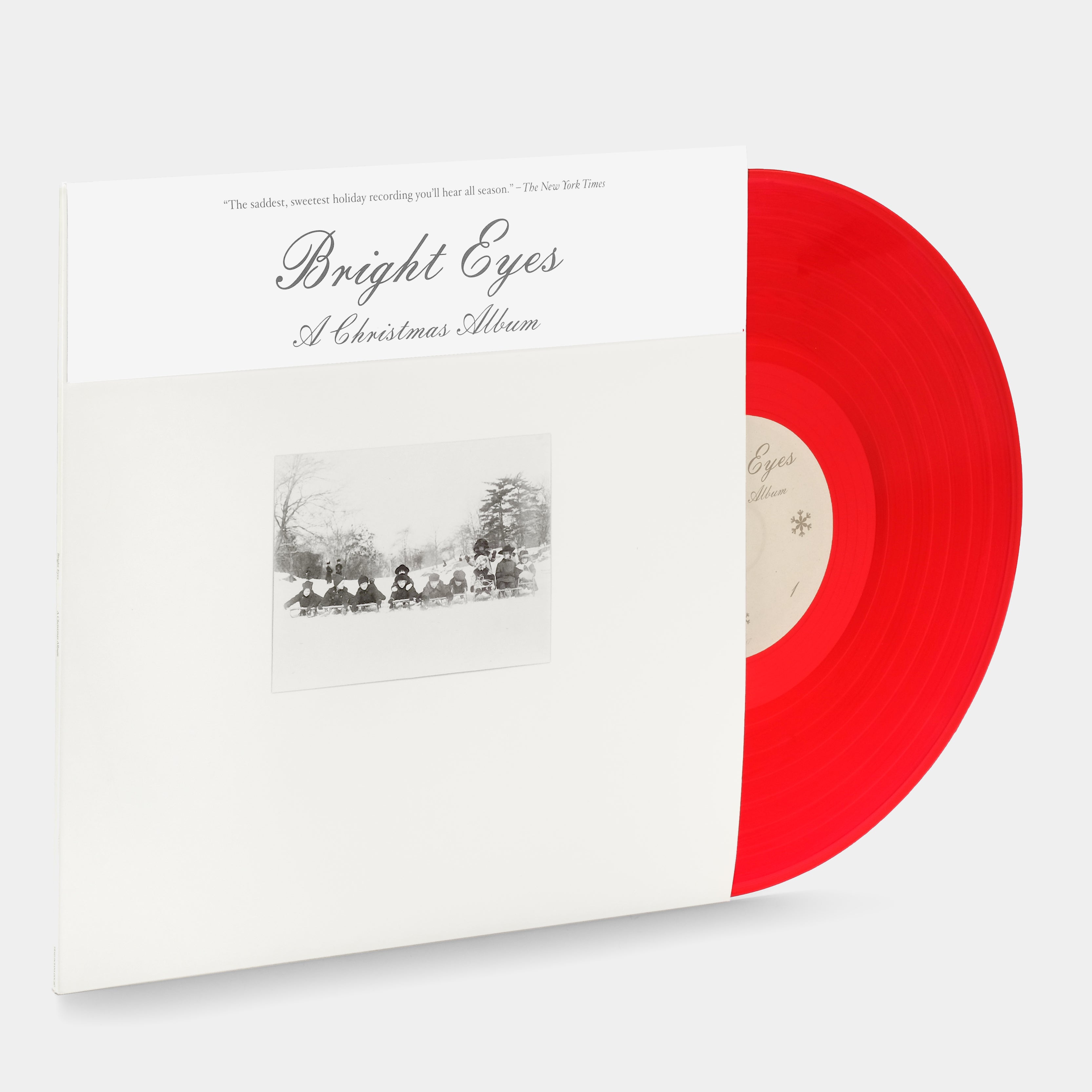 Bright Eyes - A Christmas Album LP Clear Red Vinyl Record