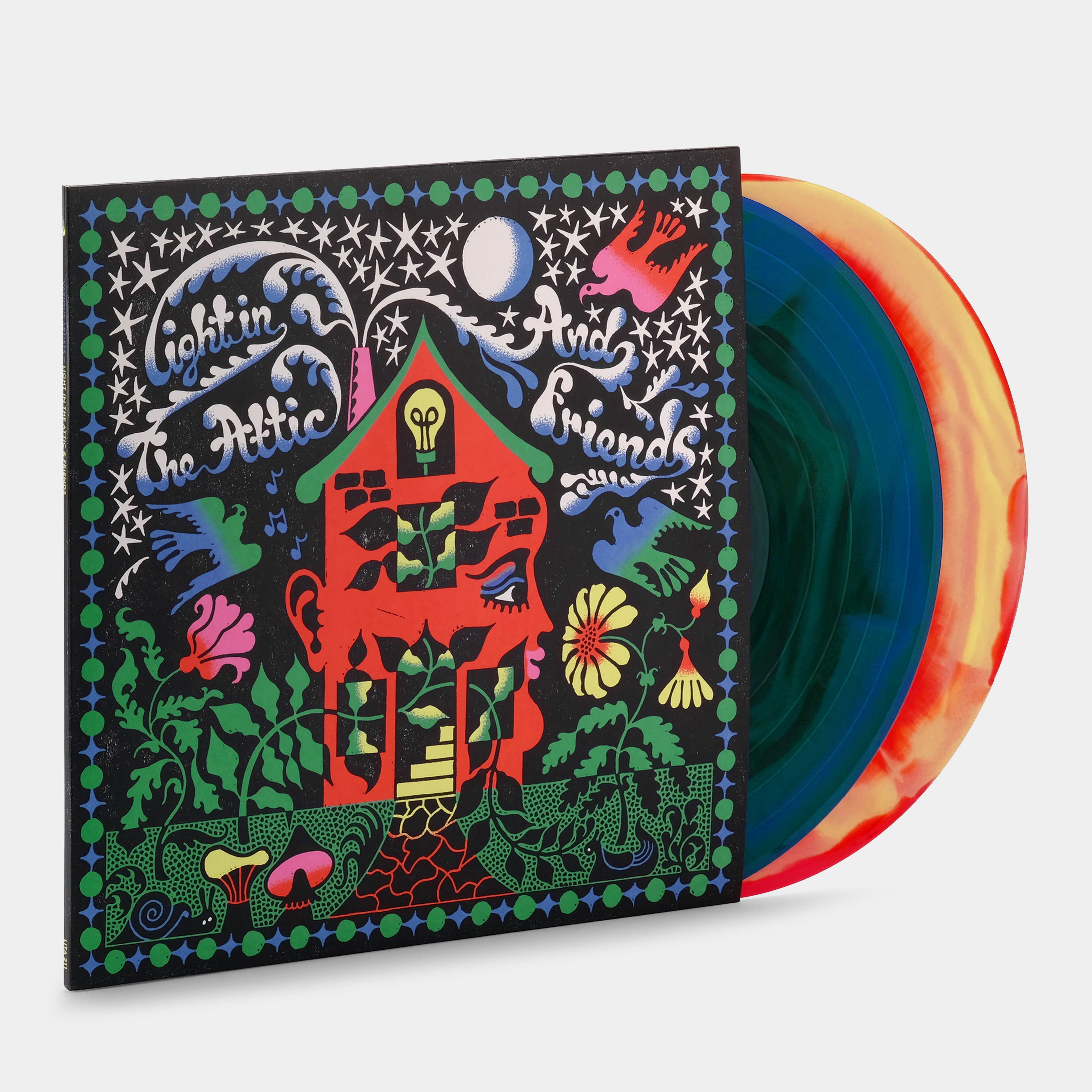 Light In The Attic And Friends 2xLP Multicolor Swirl Vinyl Record