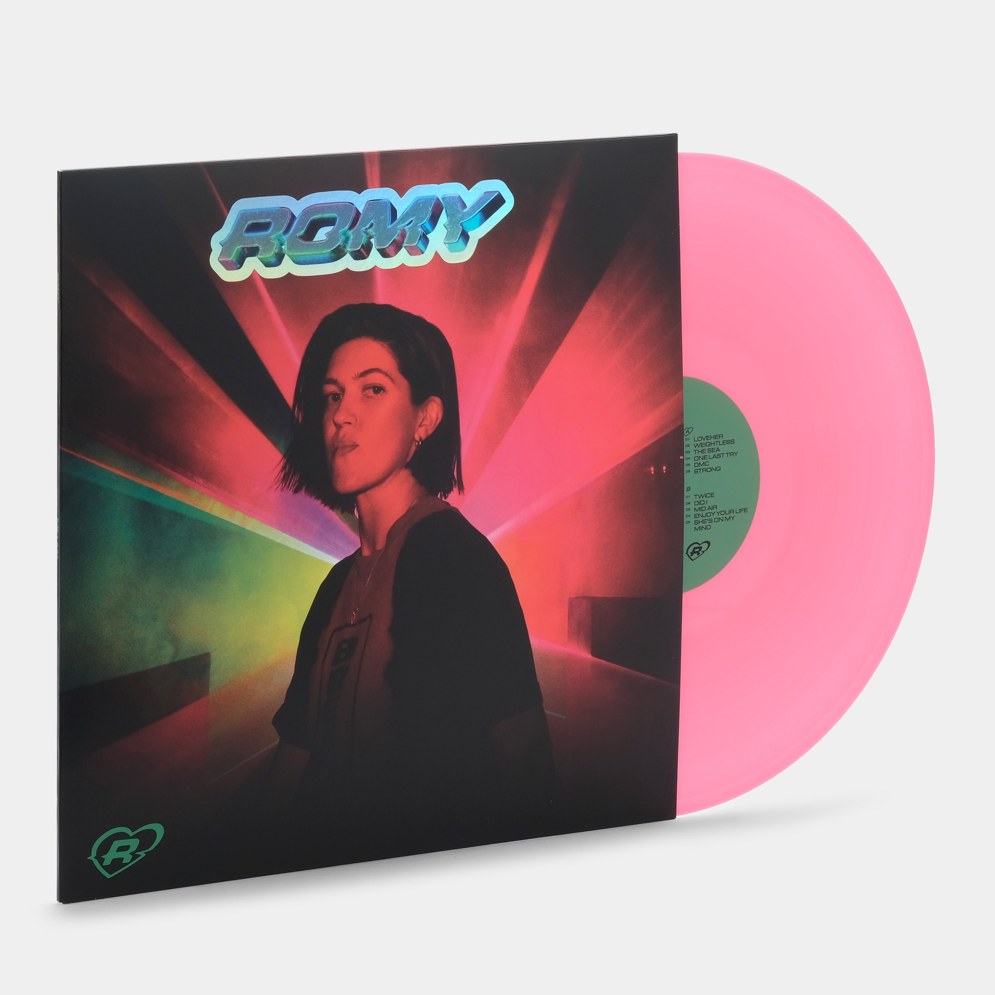 Romy - Mid Air LP Neon Pink Vinyl Record