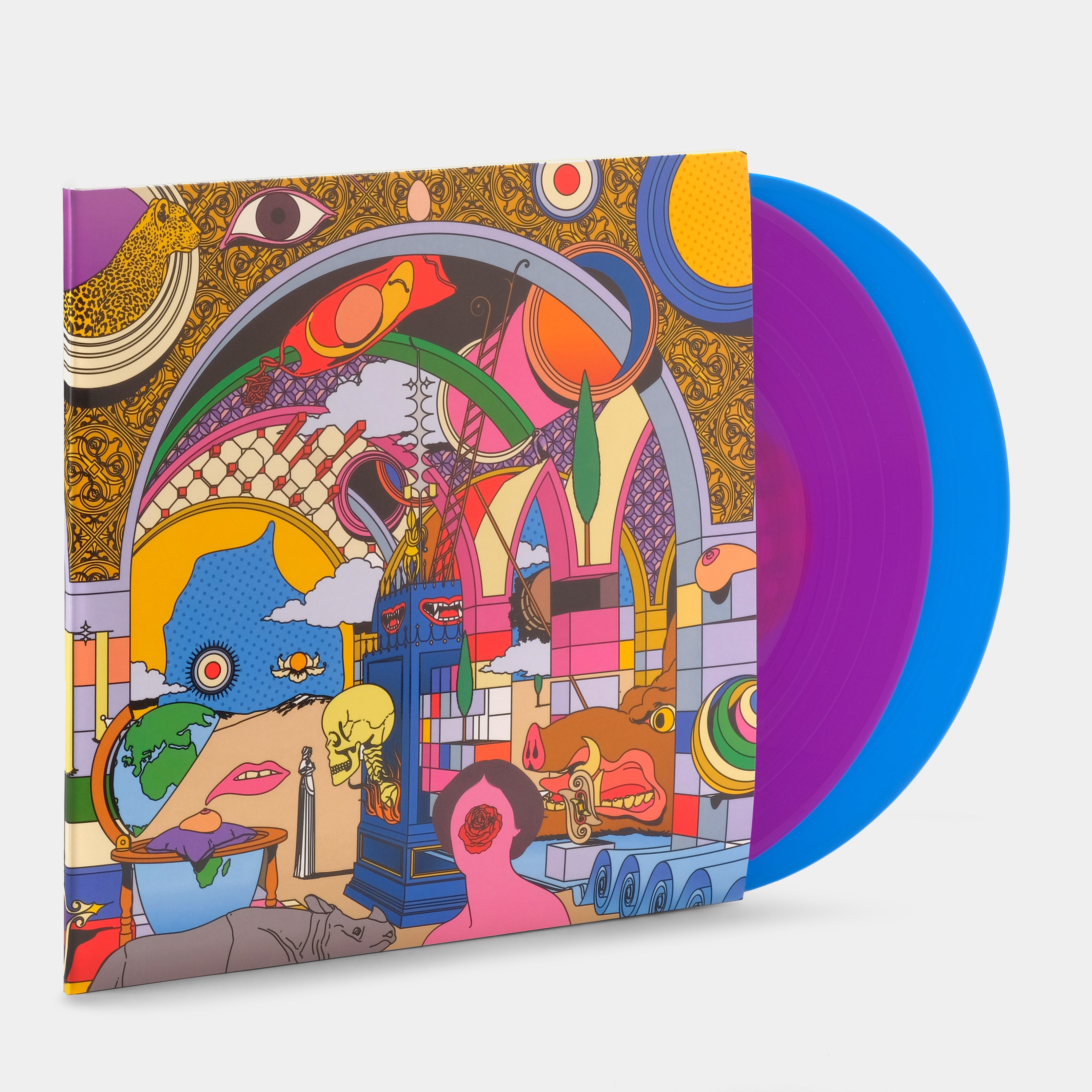 STRFKR - Parallel Realms 2xLP Violet & Cobalt Blue Vinyl Record