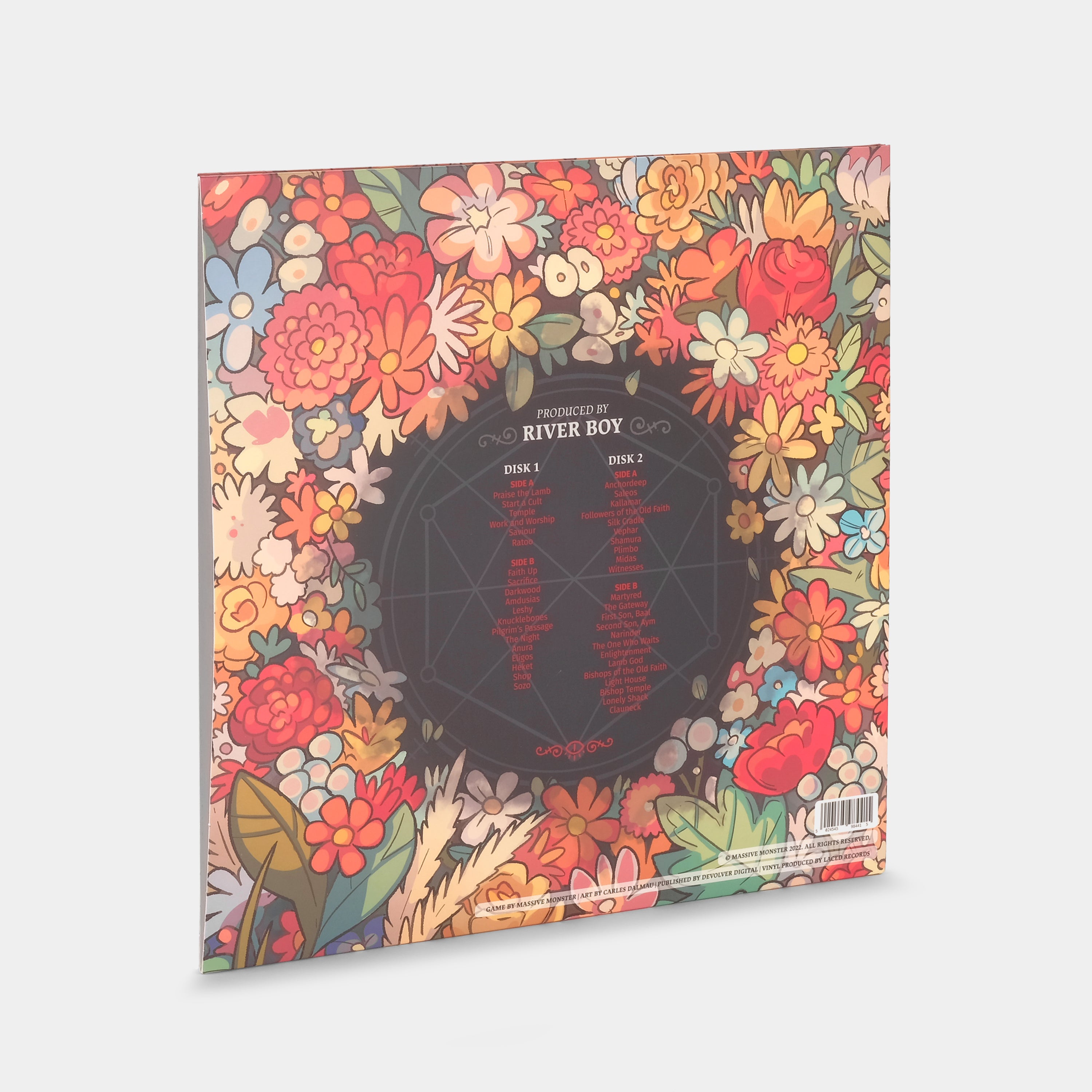 River Boy - Cult Of The Lamb 2xLP Translucent Red With Black Splatter Vinyl Record (Original Soundtrack)