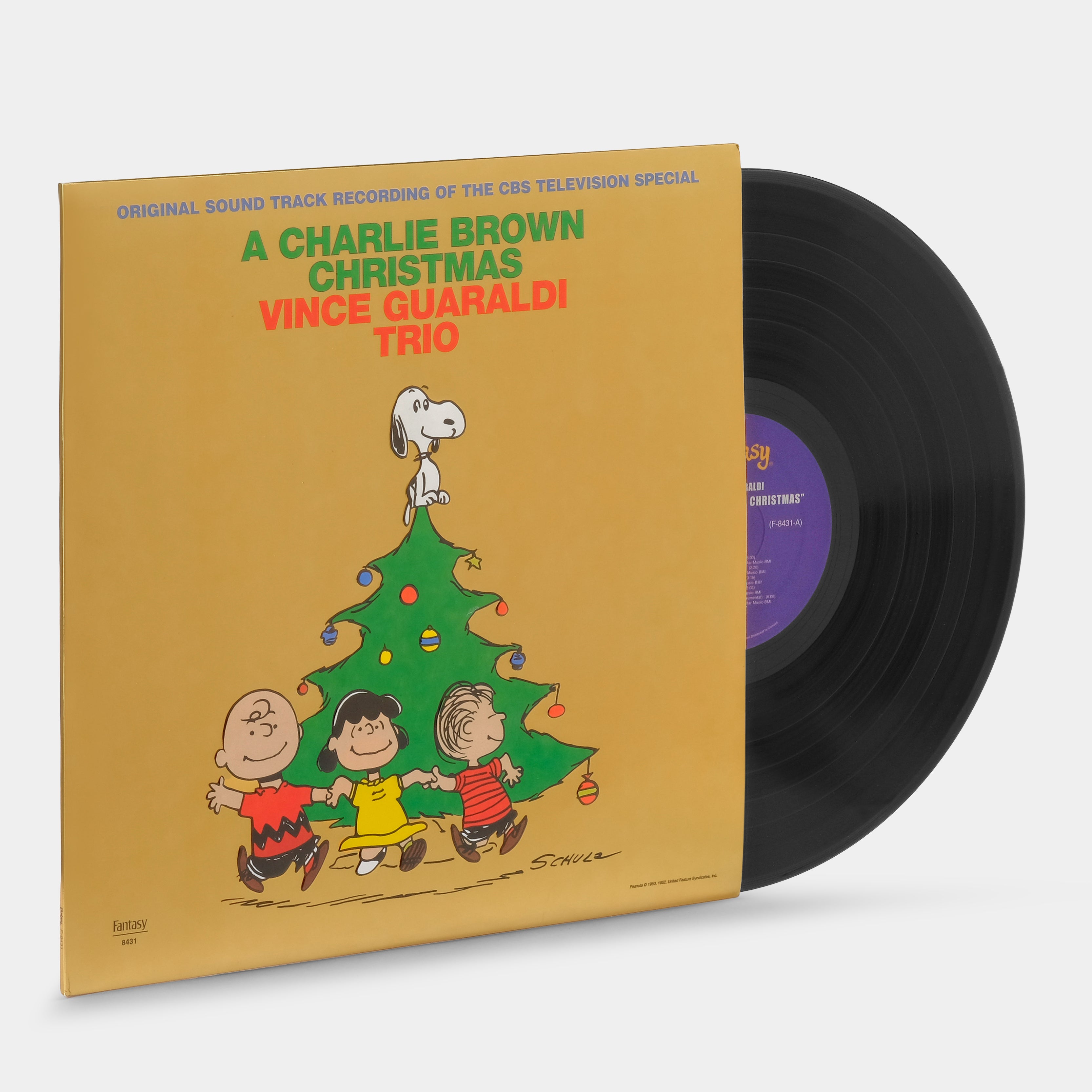 Vince Guaraldi Trio - A Charlie Brown Christmas (Limited Gold Foil Edition) LP Vinyl Record