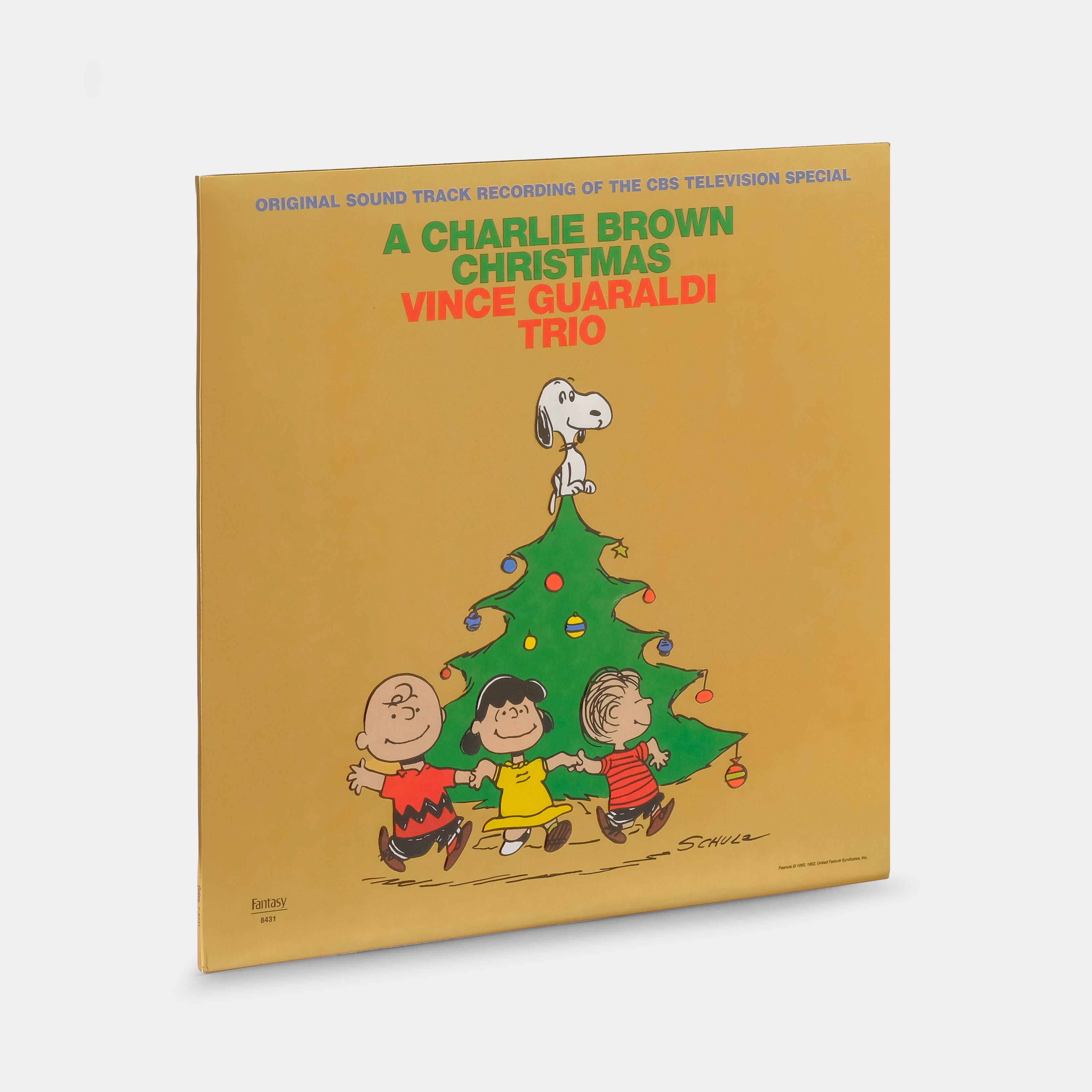 Vince Guaraldi Trio - A Charlie Brown Christmas (Limited Gold Foil Edition) LP Vinyl Record