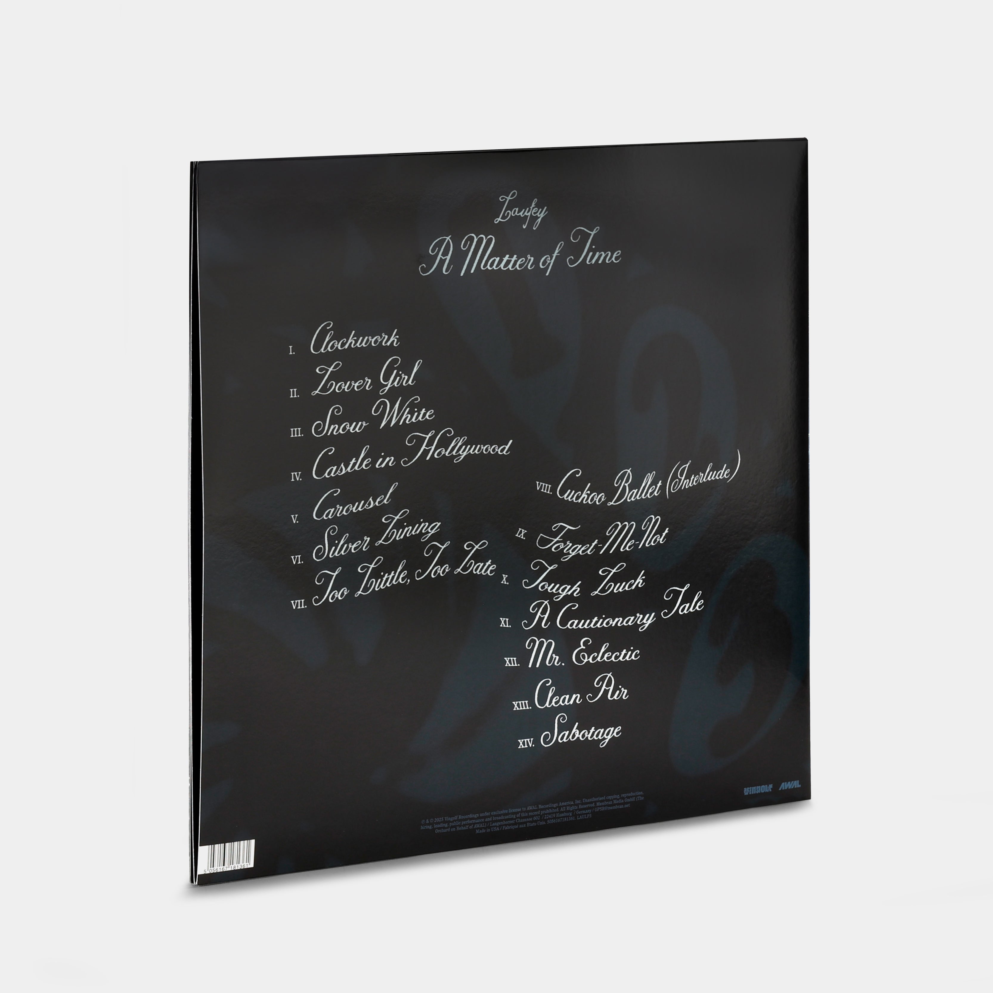 Laufey - A Matter Of Time LP Timeless Blue Vinyl Record