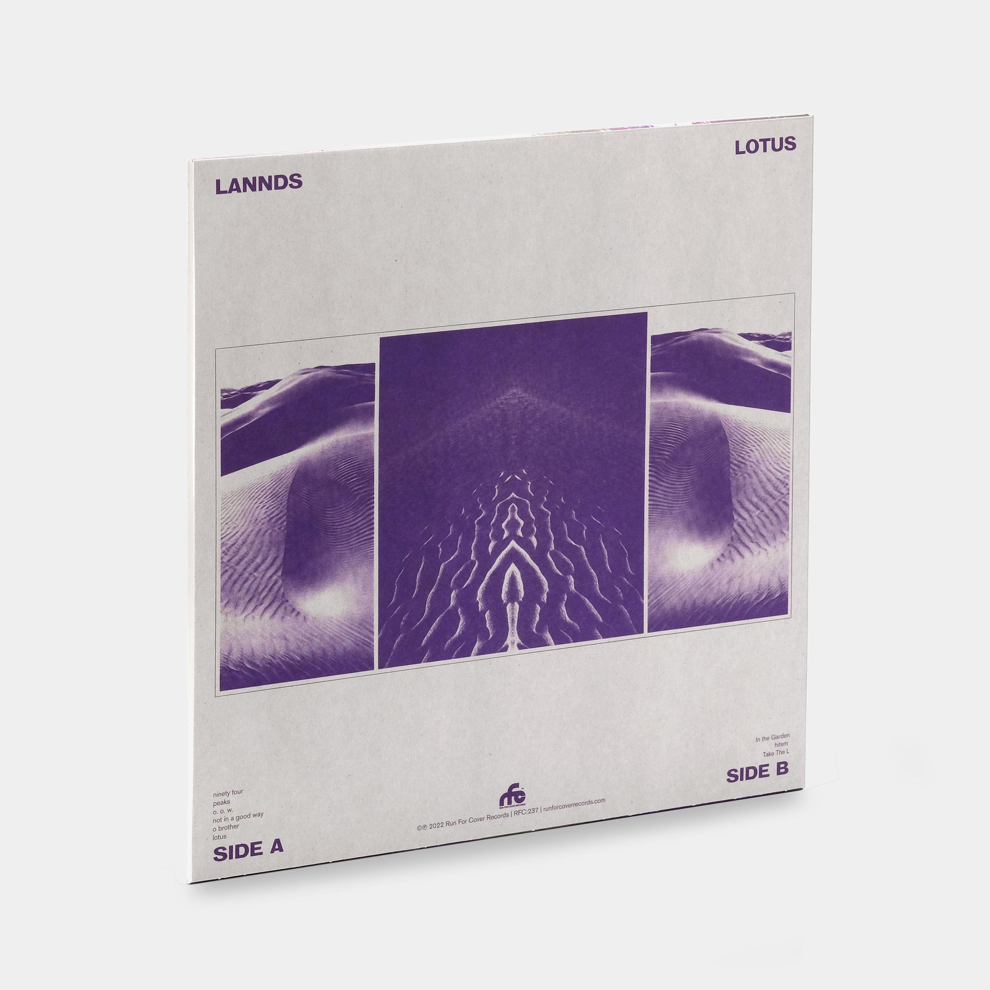 LAANDS - lotus deluxe LP Pink Vinyl Record