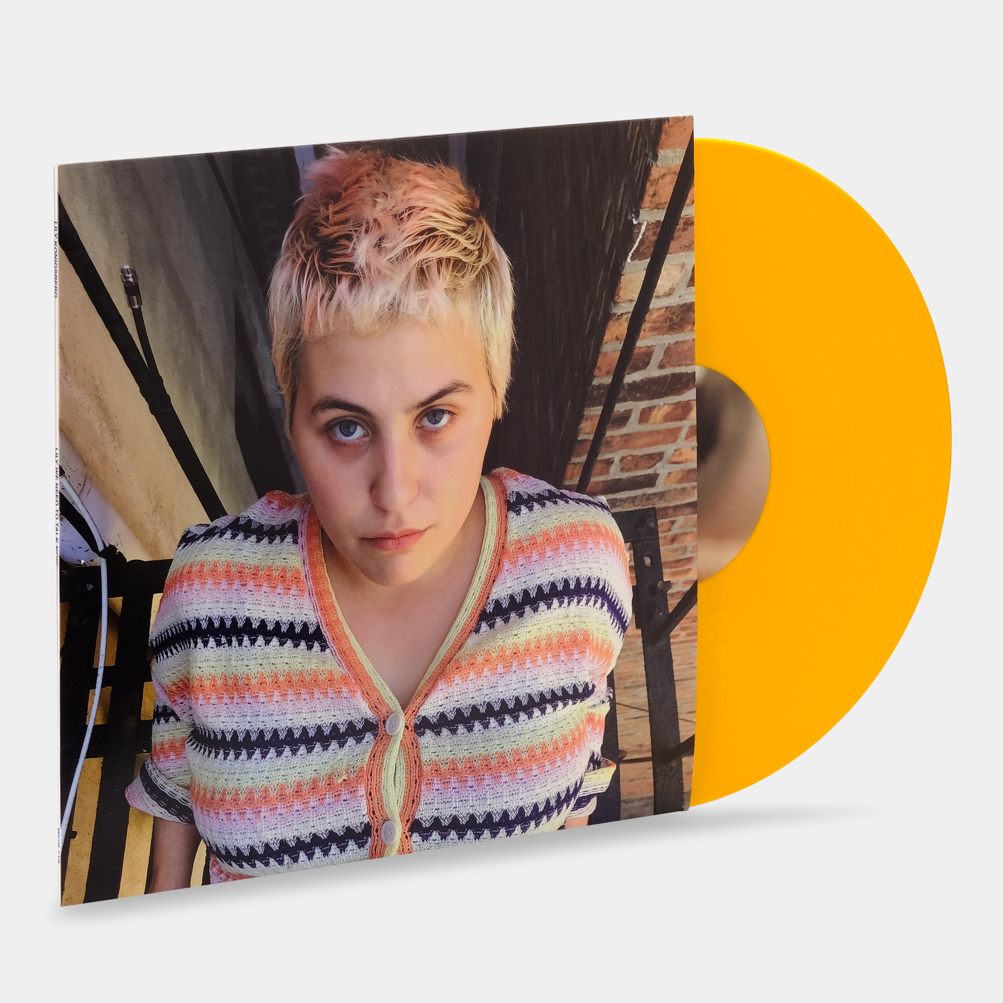 Lily Konigsberg - Lily We Need to Talk Now LP Yellow Vinyl Record