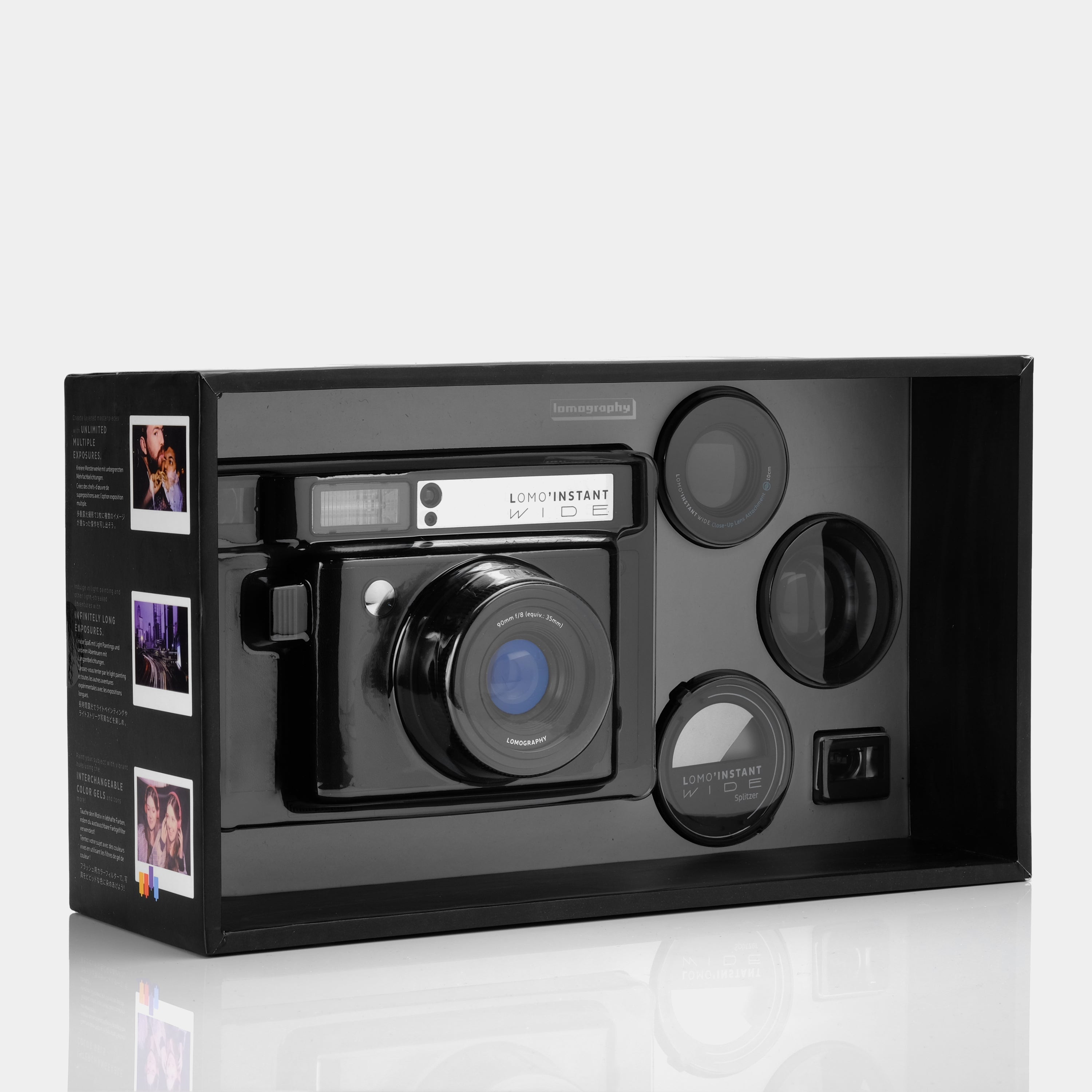 Lomography Lomo'Instant Wide Instax Instant Film Camera and Lenses Combo (Open-Box)