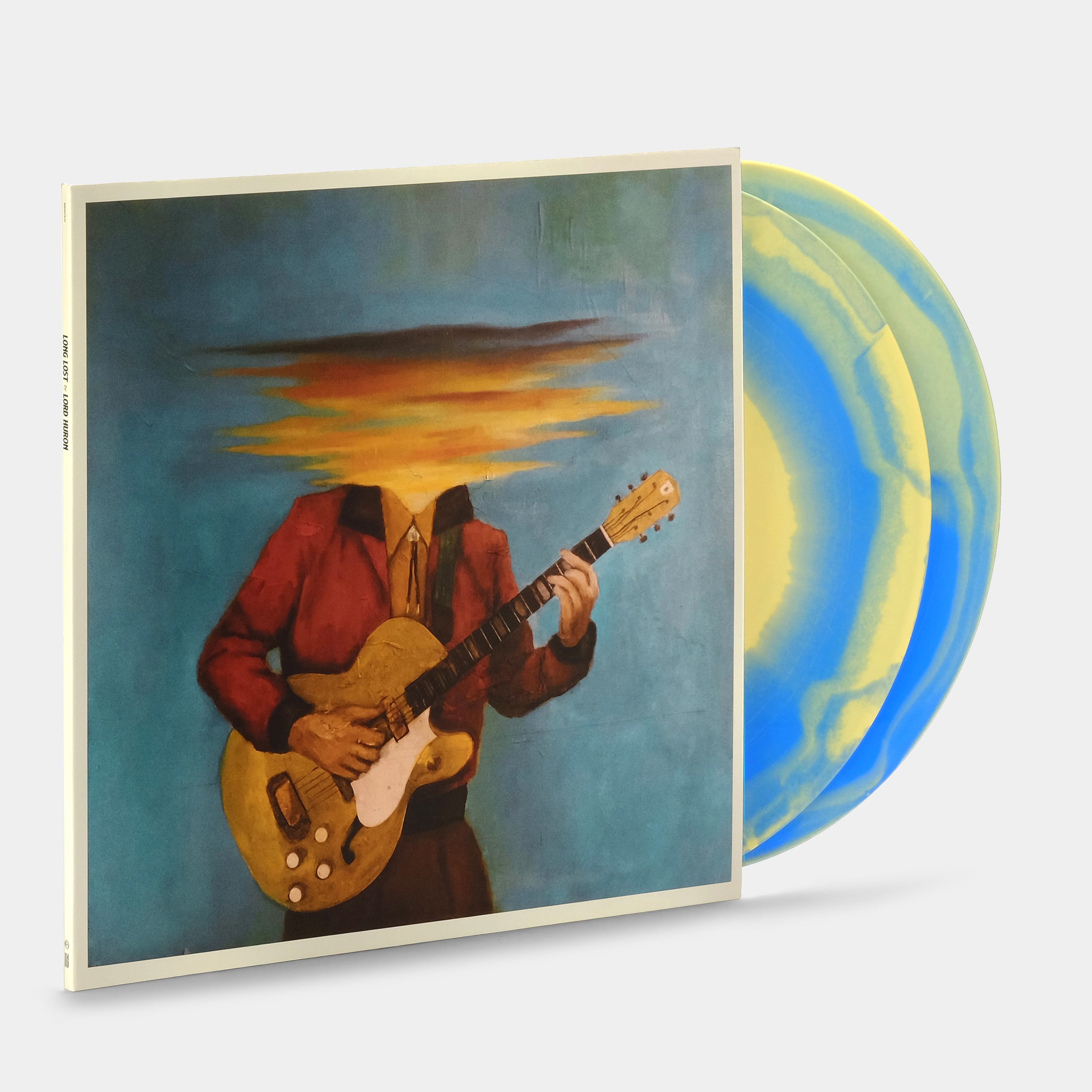 Lord Huron - Long Lost 2xLP Blue and Yellow Swirl Vinyl Record
