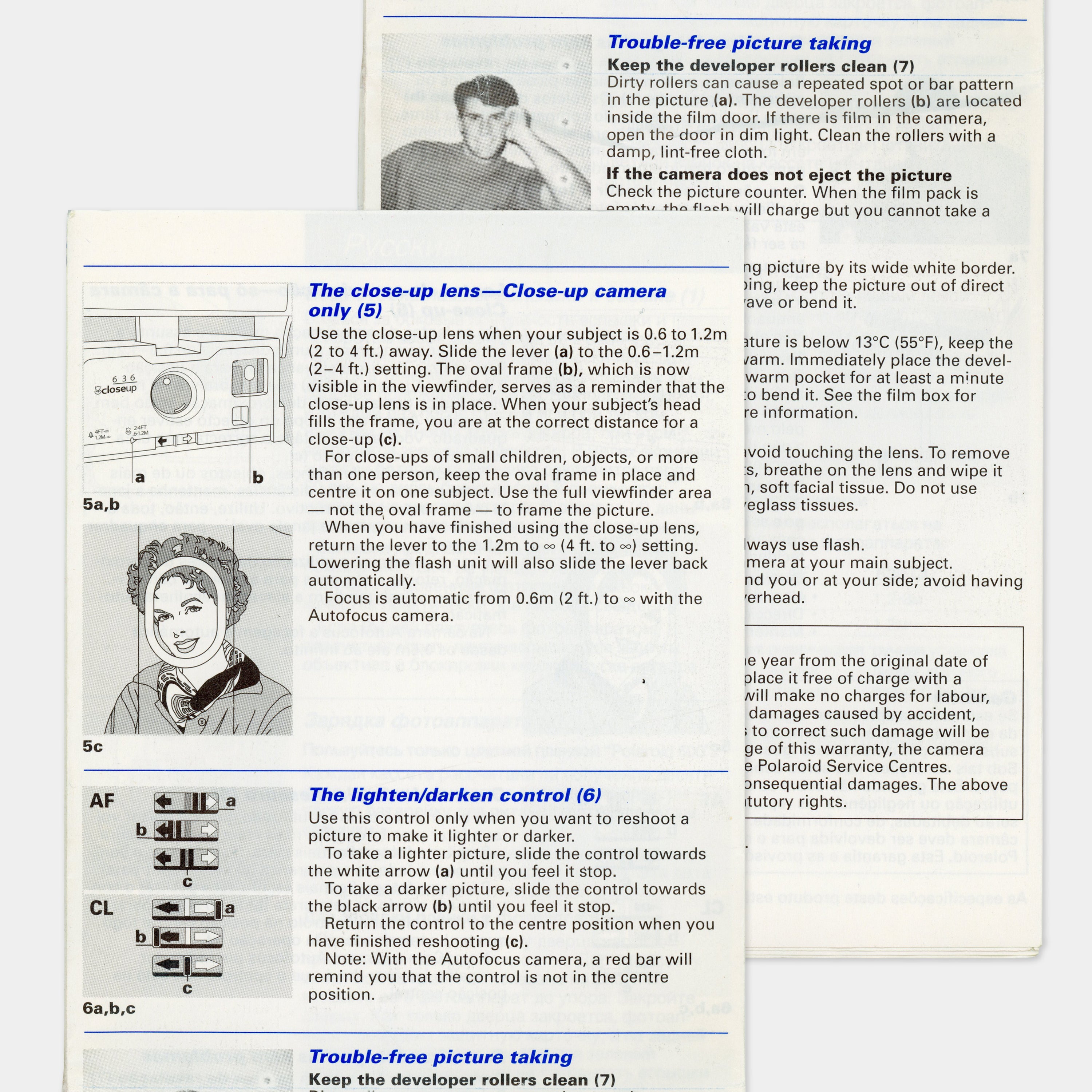 Polaroid 636 Camera Manual