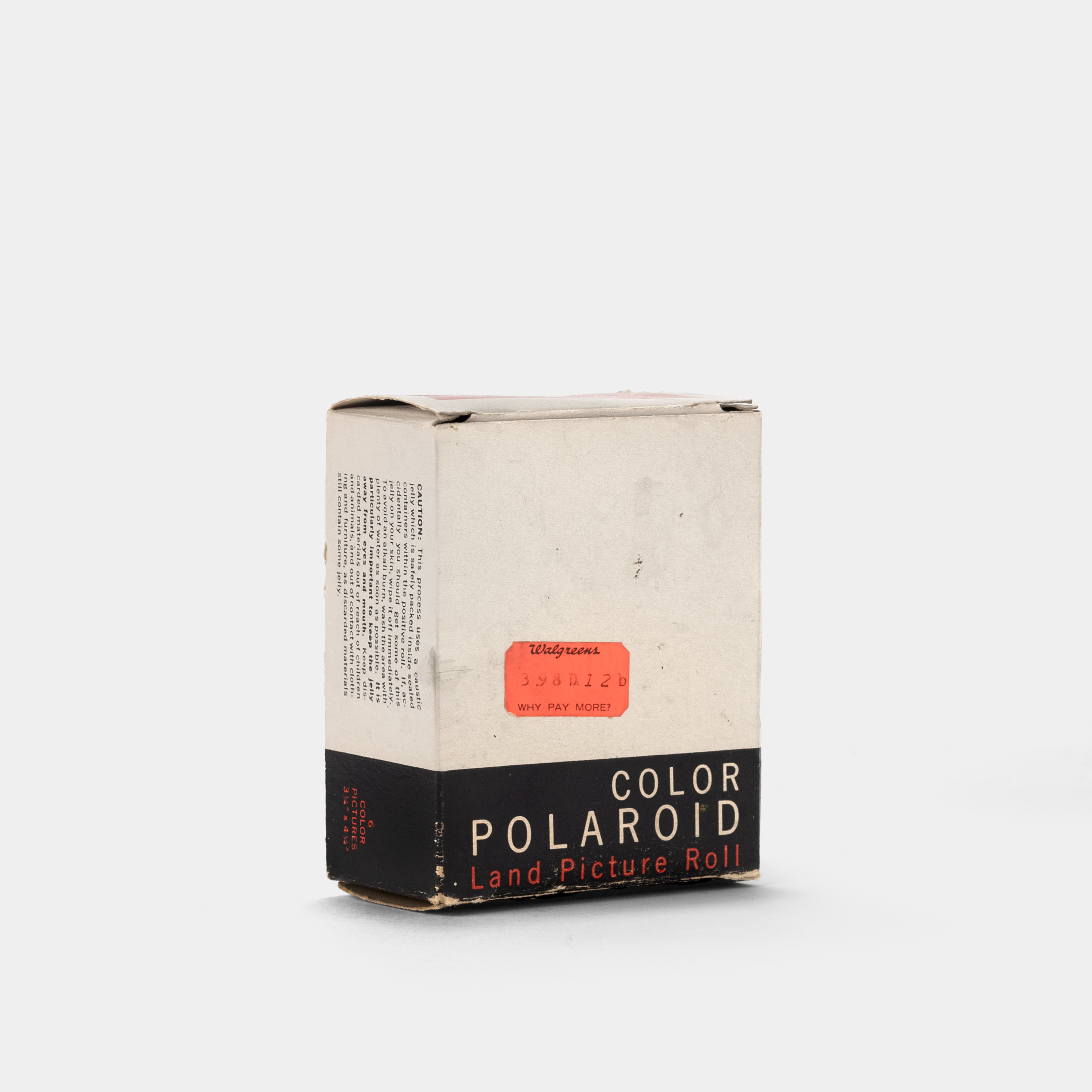 Expired Polaroid Color Type 48 Land Picture Roll