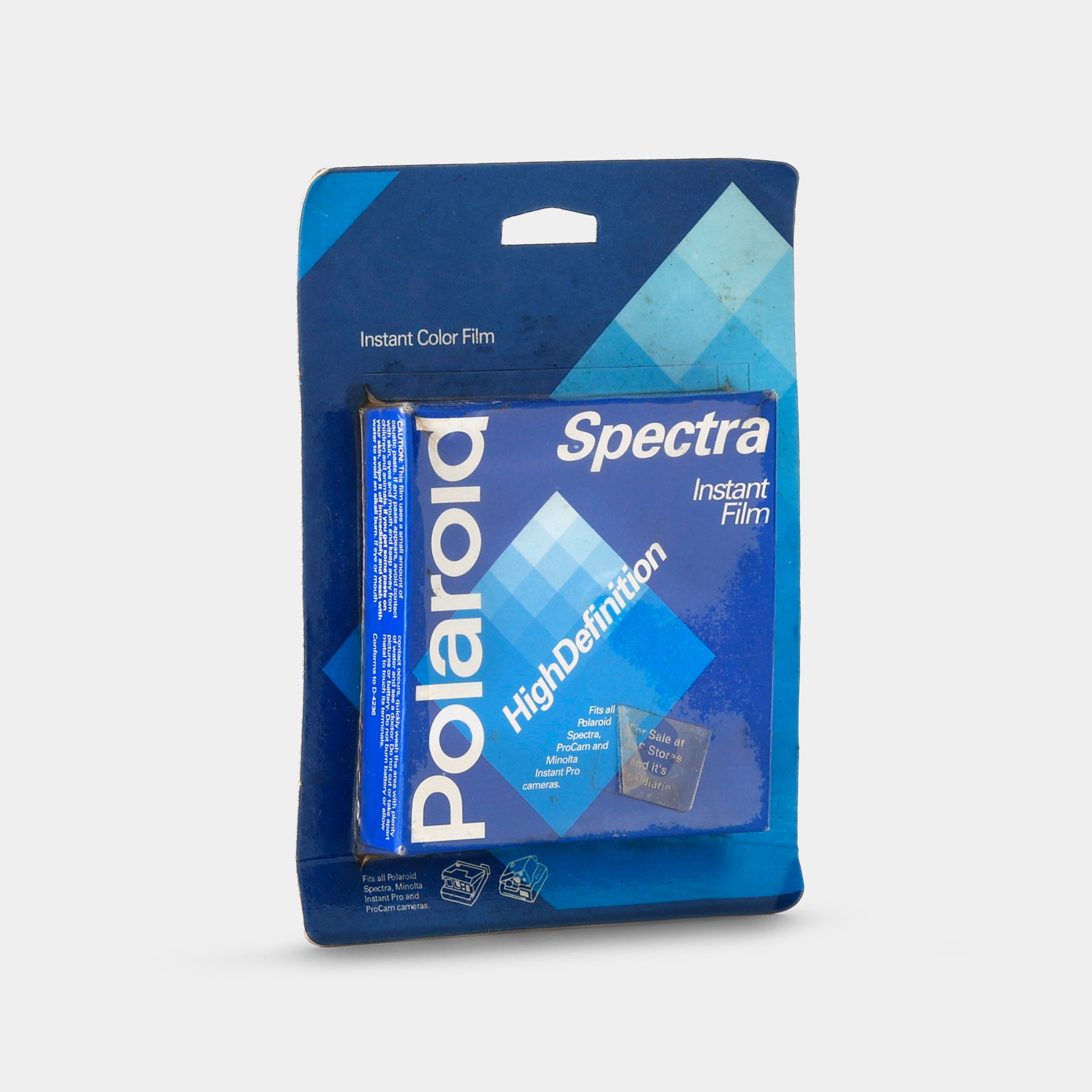 Film Polaroid Spectra BW – Noir Et Blanc – Périmé 2018 – Paquet De 8