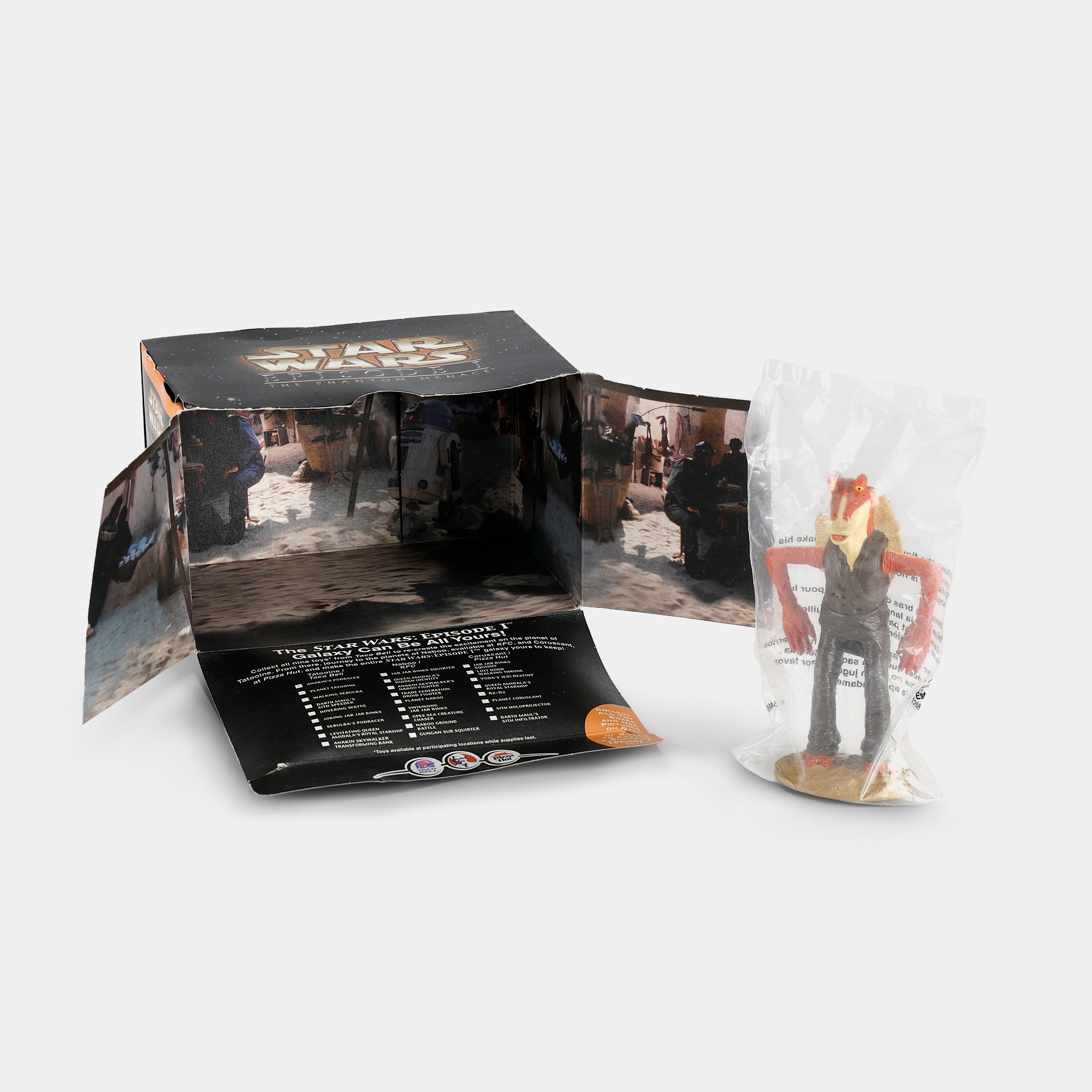 Star Wars Episode I Taco Bell Kid's Toy - Joking Jar Jar Binks
