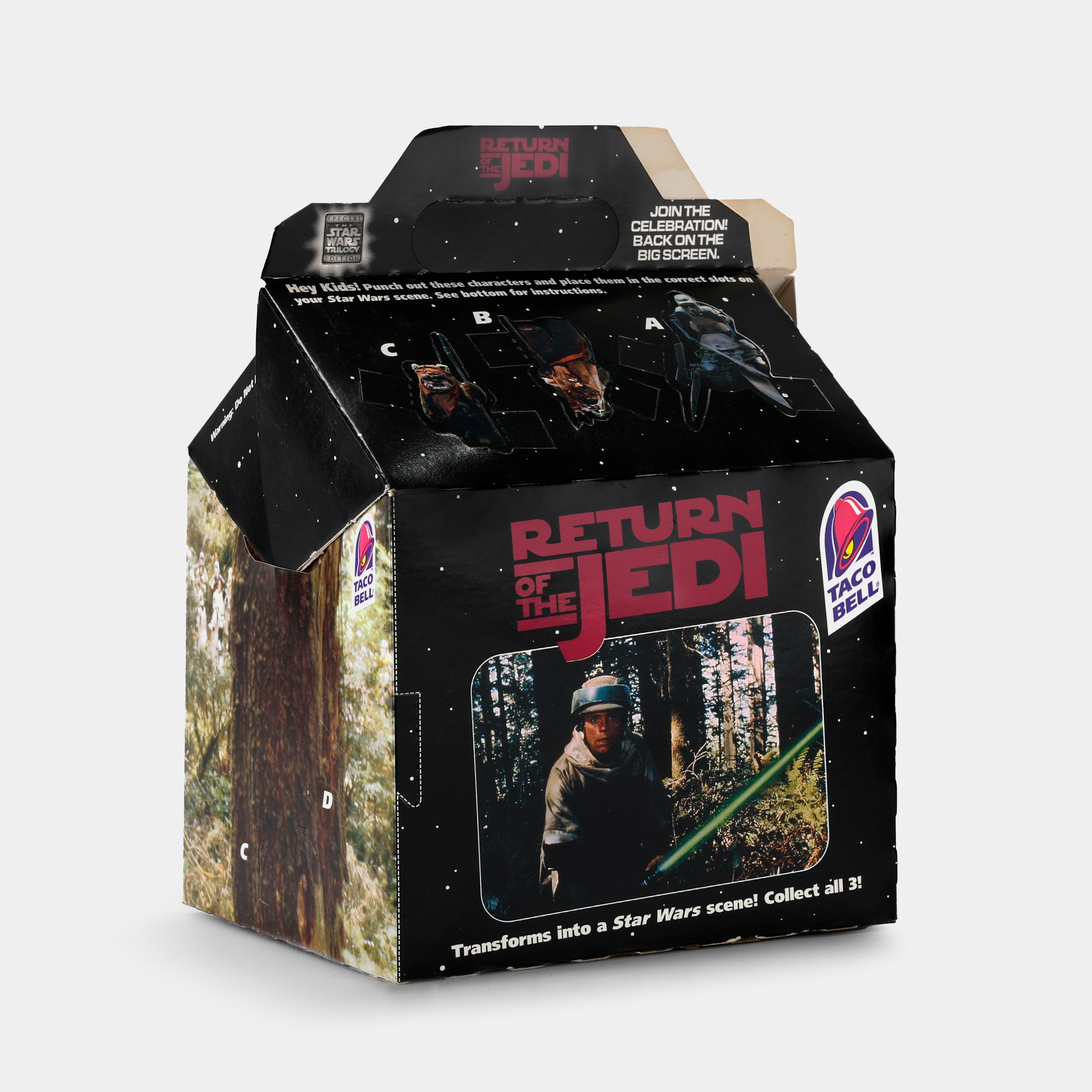 Star Wars Taco Bell Kid's Meal Box - Return Of The Jedi
