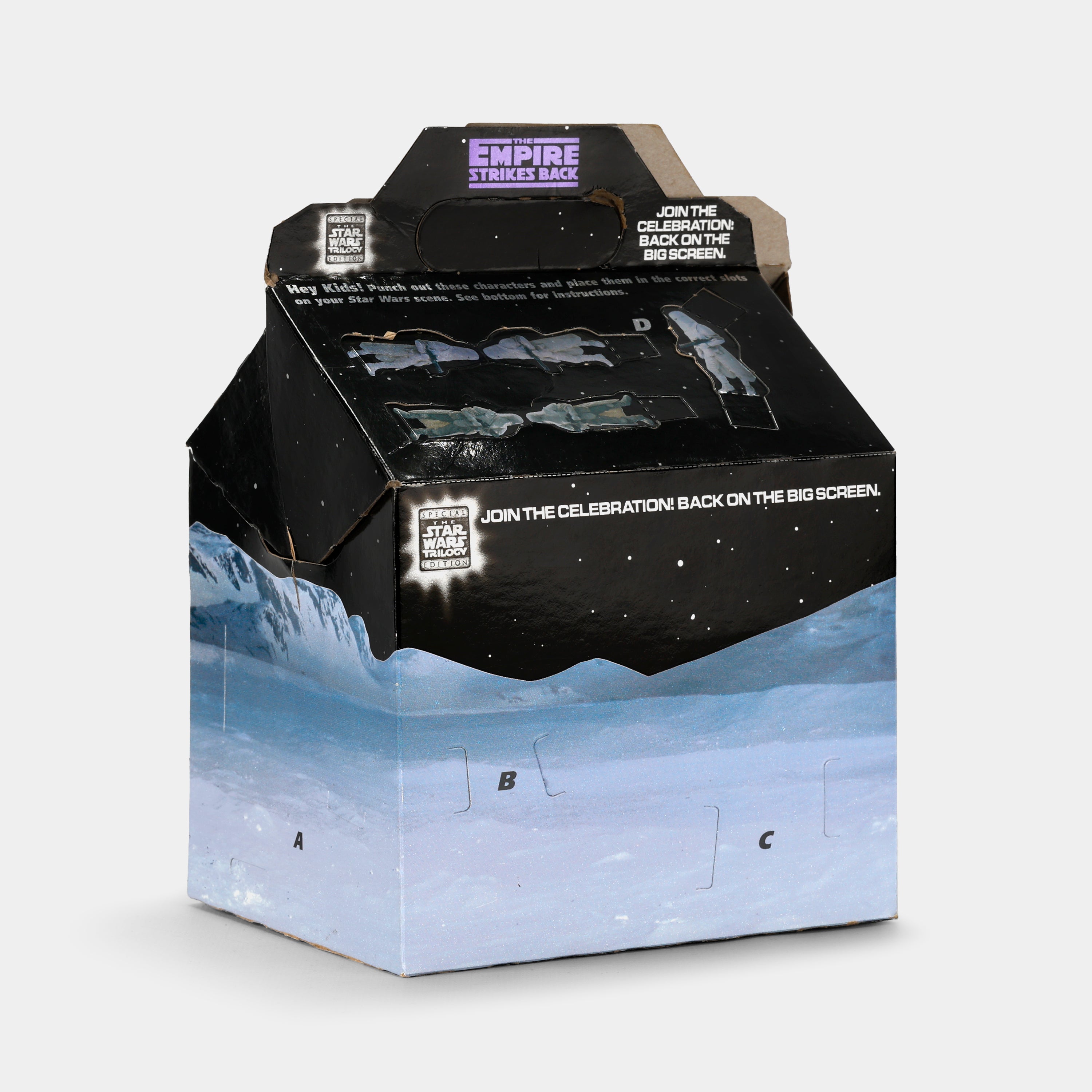Star Wars Taco Bell Kid's Meal Box - The Empire Strikes Back