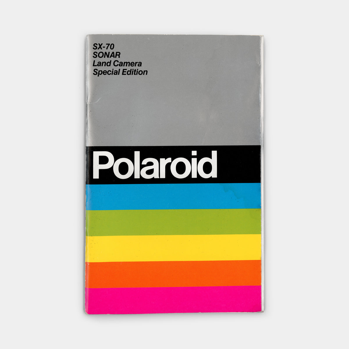 Polaroid SX-70 Sonar Land Camera Special Edition Manual