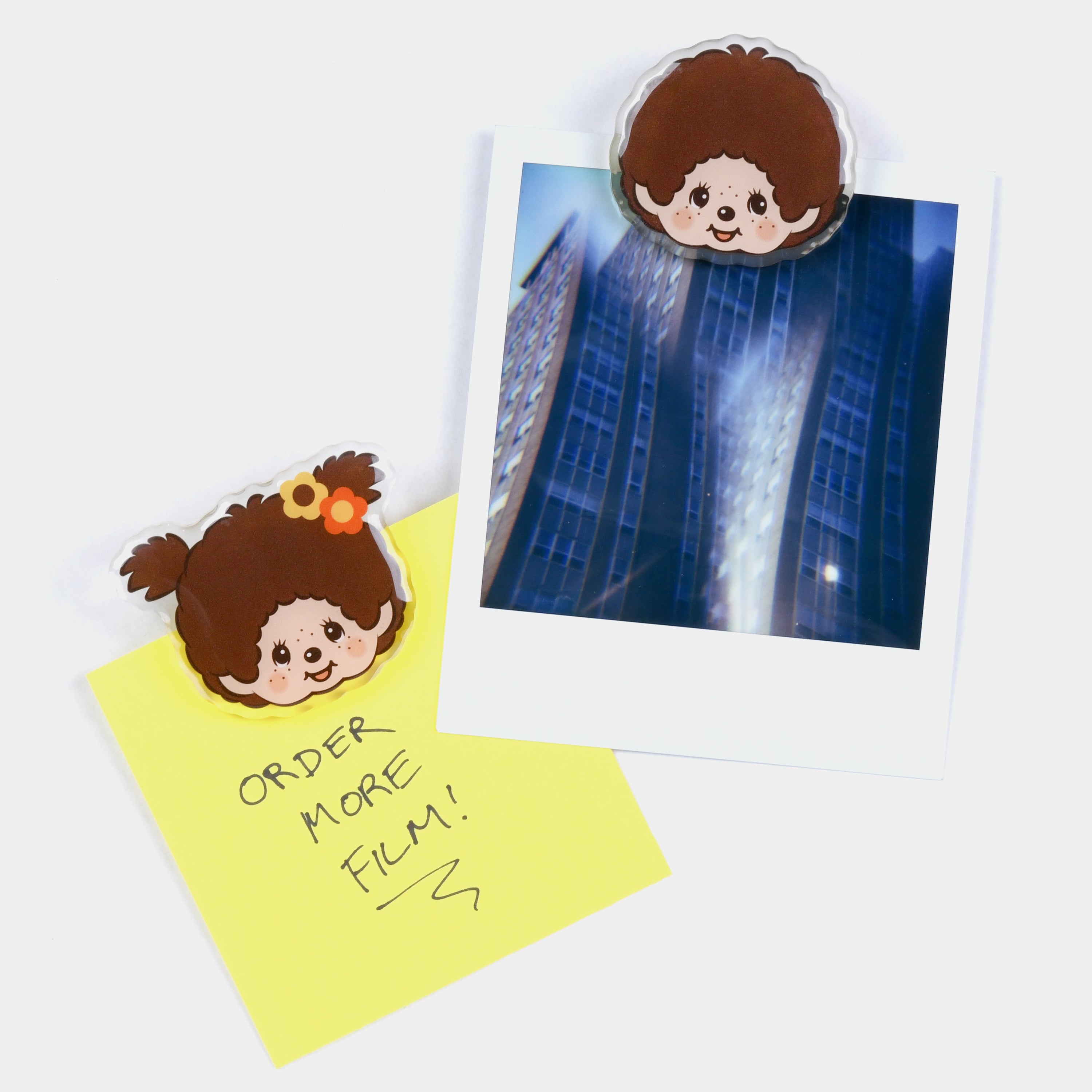 Monchhichi Magnetic Photo Clips